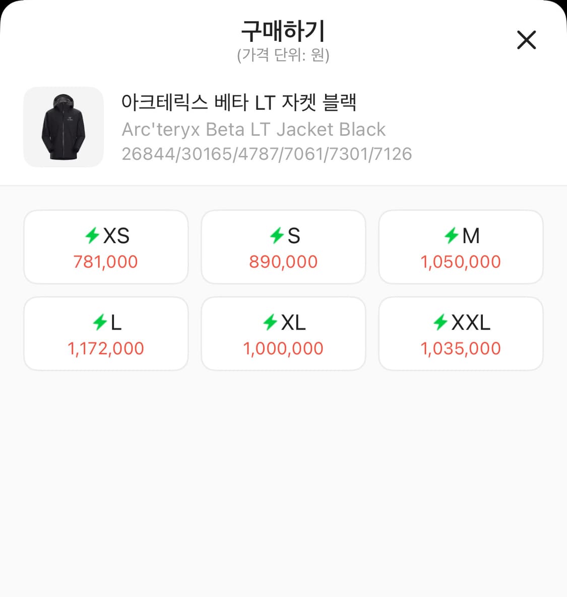 아크테릭스 베타 LT 자켓 블랙 상품이미지5