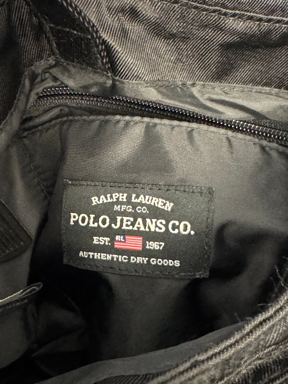 폴로랄프로렌 로고 크로스백 90s 상품이미지3