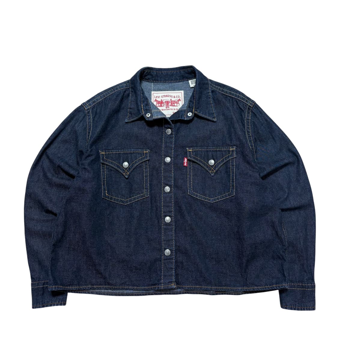 리바이스 엔진 데님셔츠 상품이미지1