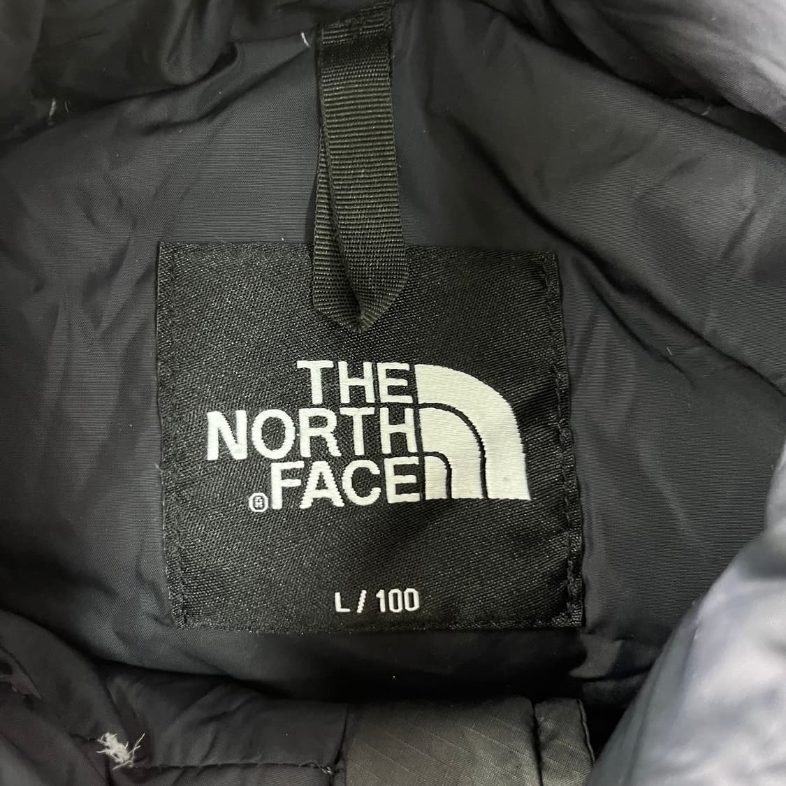 100 노스페이스 1996 에코 눕시 블랙 패딩 상품이미지3