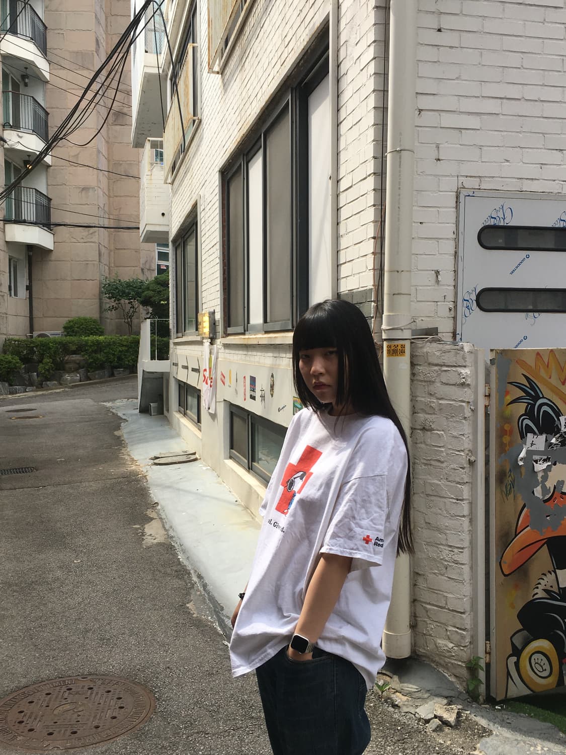 Gildan 길단 빈티지 반팔 티셔츠 상품이미지2