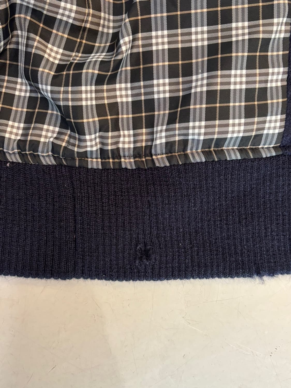 Burberry Hood Wool Varsity Jacket 상품이미지8