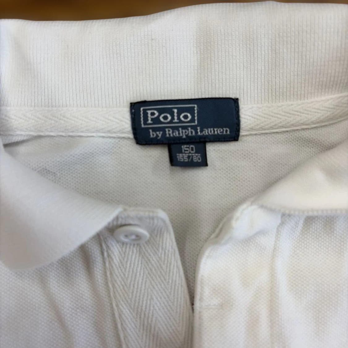 폴로 랄프 로렌 빅포니 재팬 트랙 앤 필드 반팔 카라티 화이트 상품이미지5