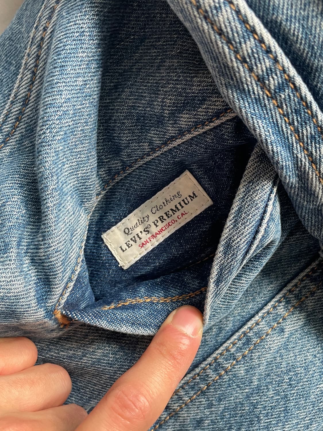 리바이스 레오파드 쉐르파 트러커   상품이미지5