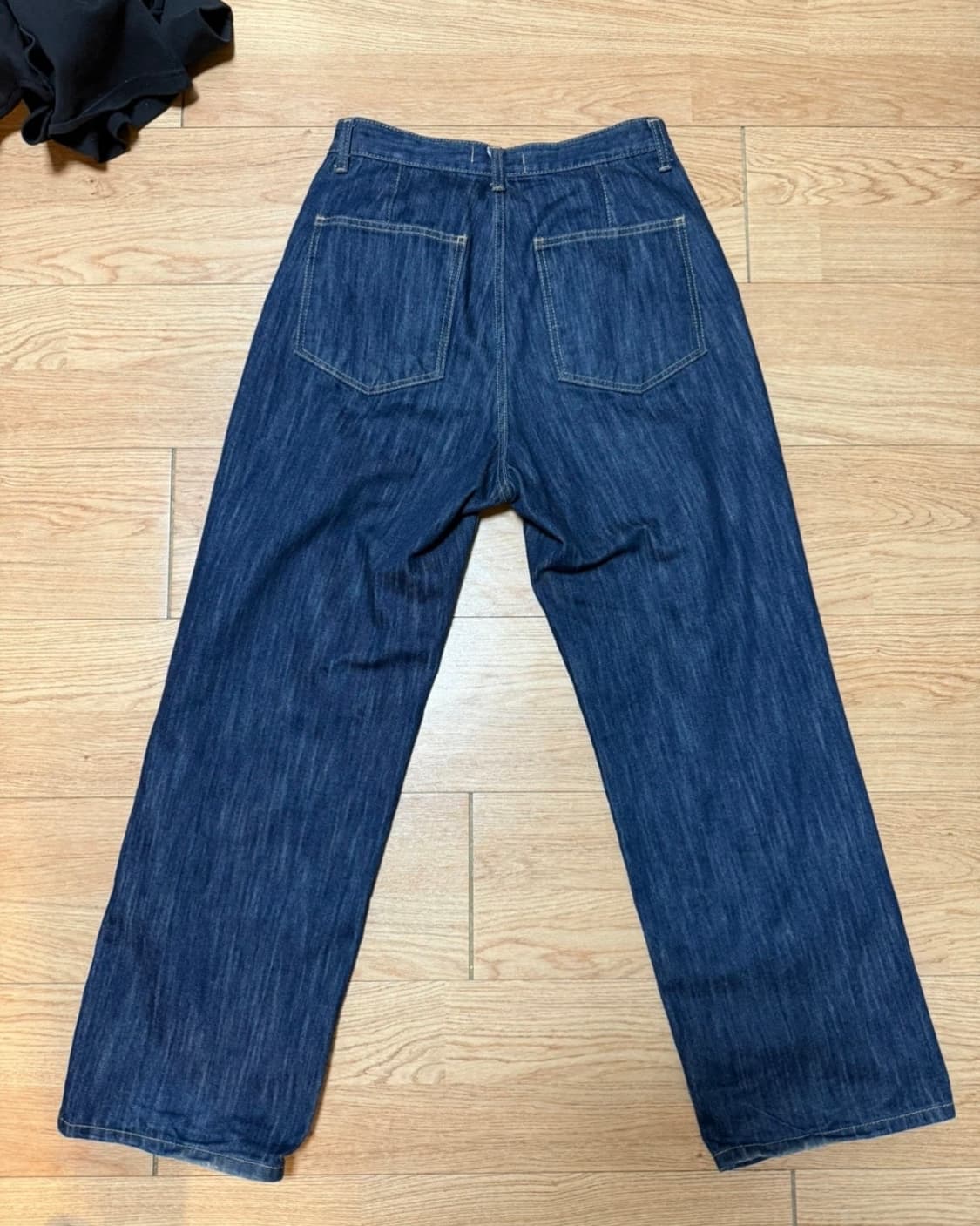 (28~30size) 세미와이드핏 생지 데님팬츠 상품이미지2