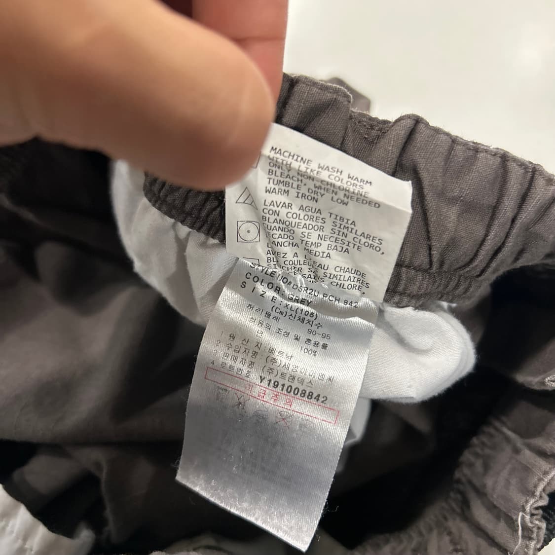 [XL] 디키즈 카키색 카고 반바지 벨트 반바지 A996 상품이미지4