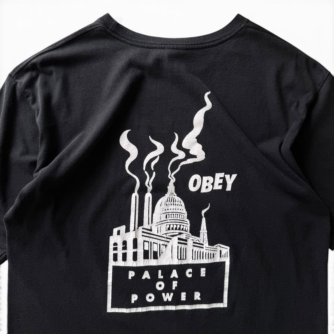 OBEY Palace Of Power Graphic T-Shirt 상품이미지4