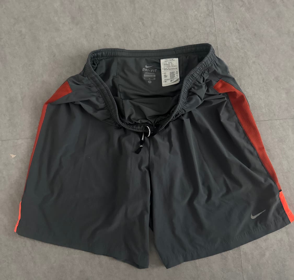 일괄)나이키 드라이핏 반바지 2개 블랙/그레이 XL-2XL 상품이미지2