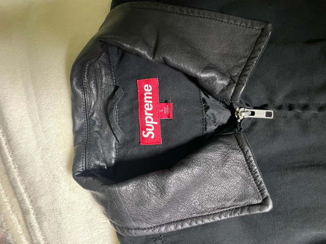 슈프림 23FW 레더칼라 유틸리티 자켓 L사이즈 상품이미지8