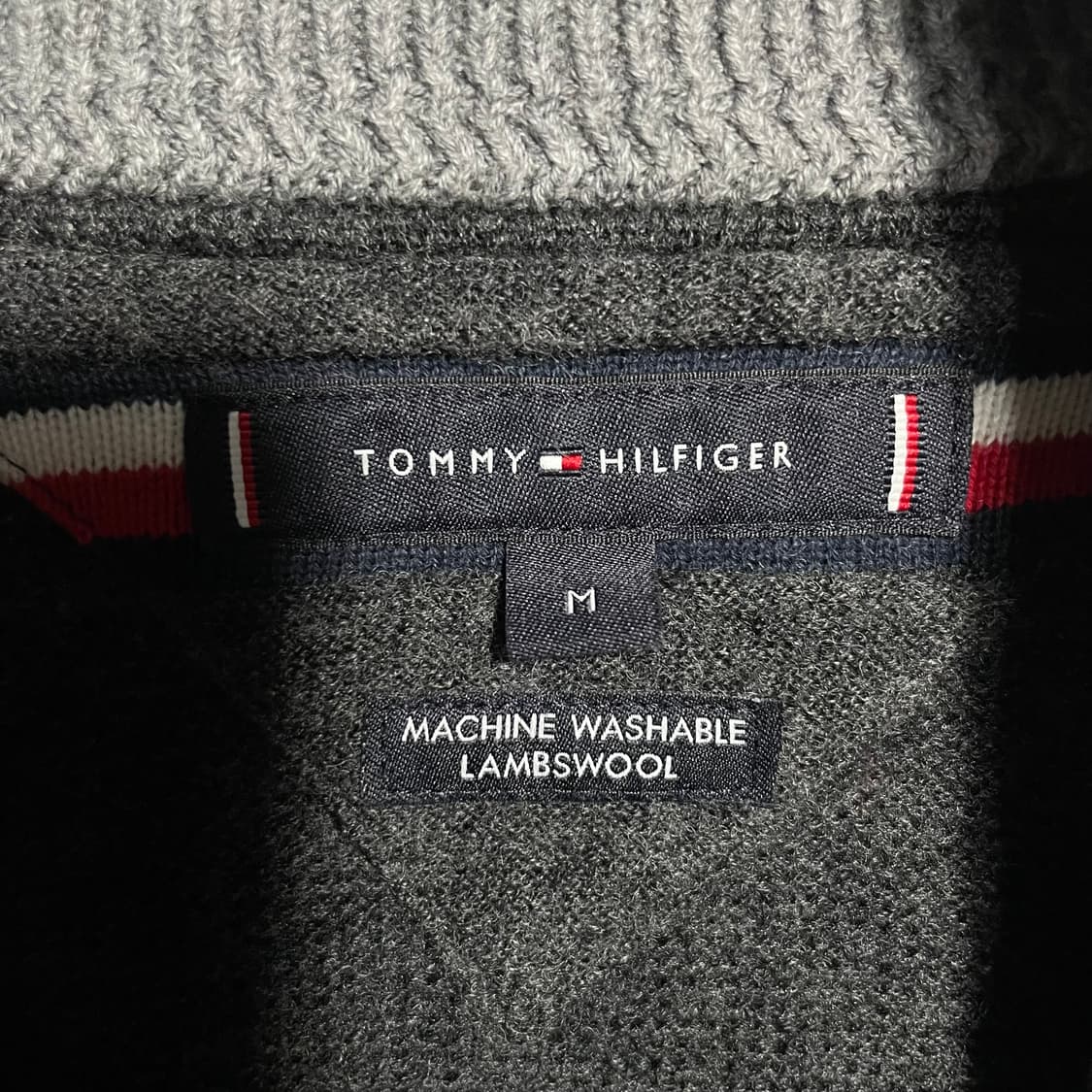타미힐피거 램스울 니트 집업 상품이미지4