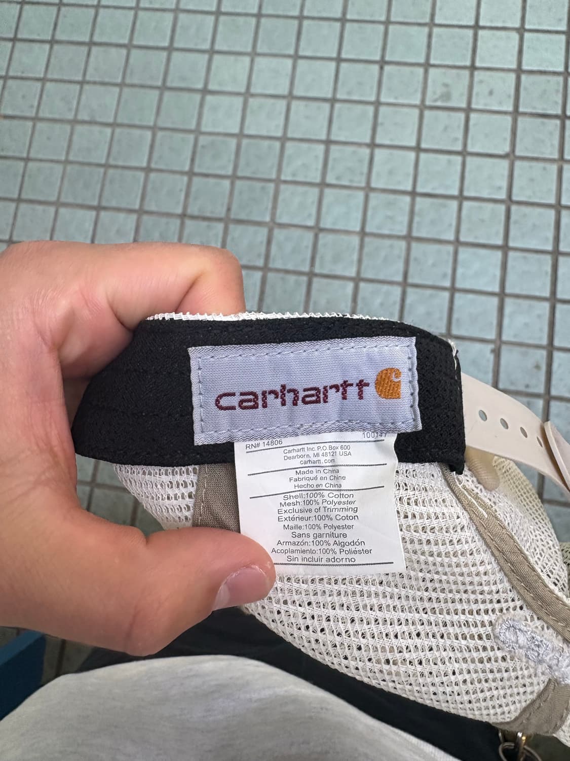 칼하트 메쉬 볼캡  상품이미지3