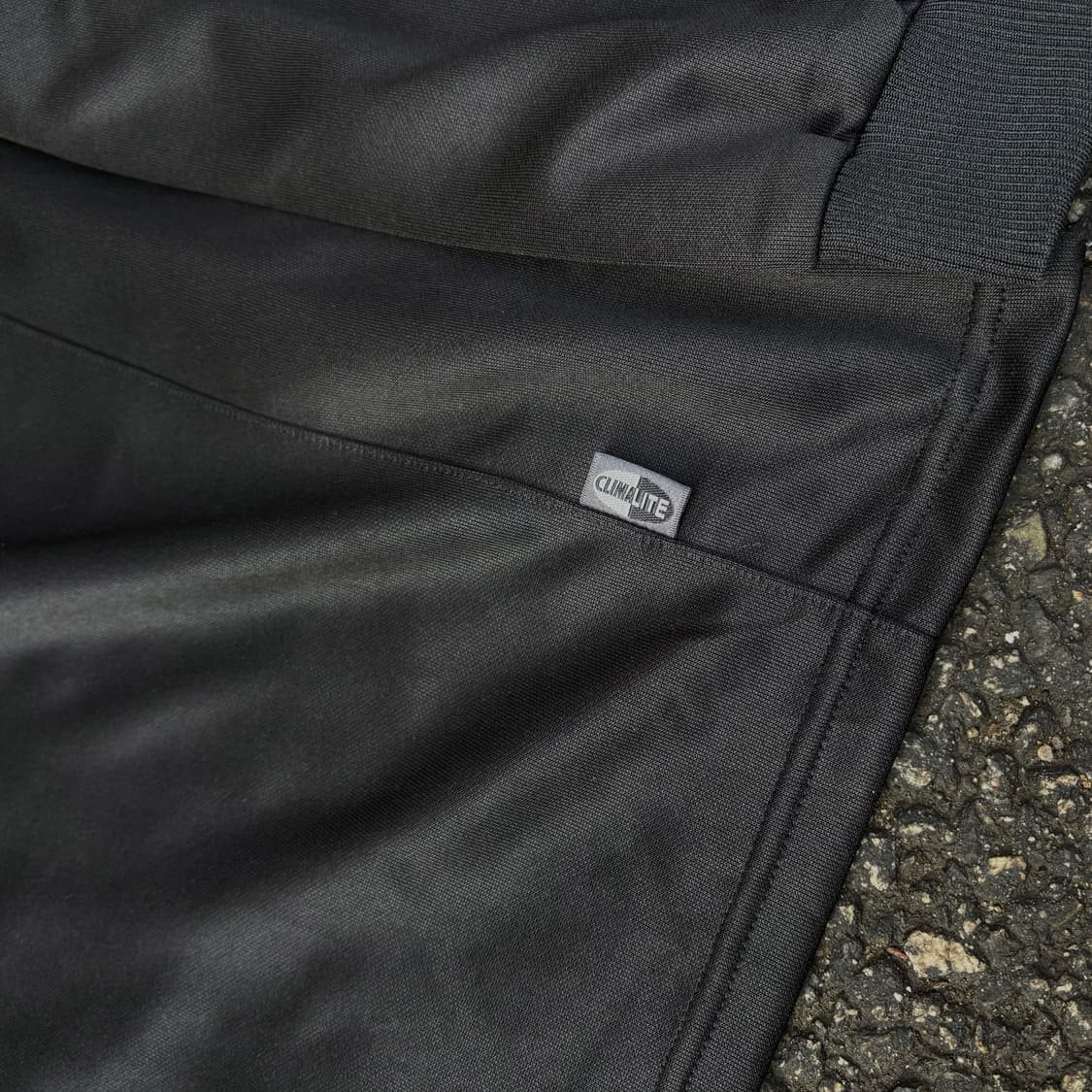 00s 아디다스 블랙 포인트 라인 올드스쿨 져지 M 상품이미지6