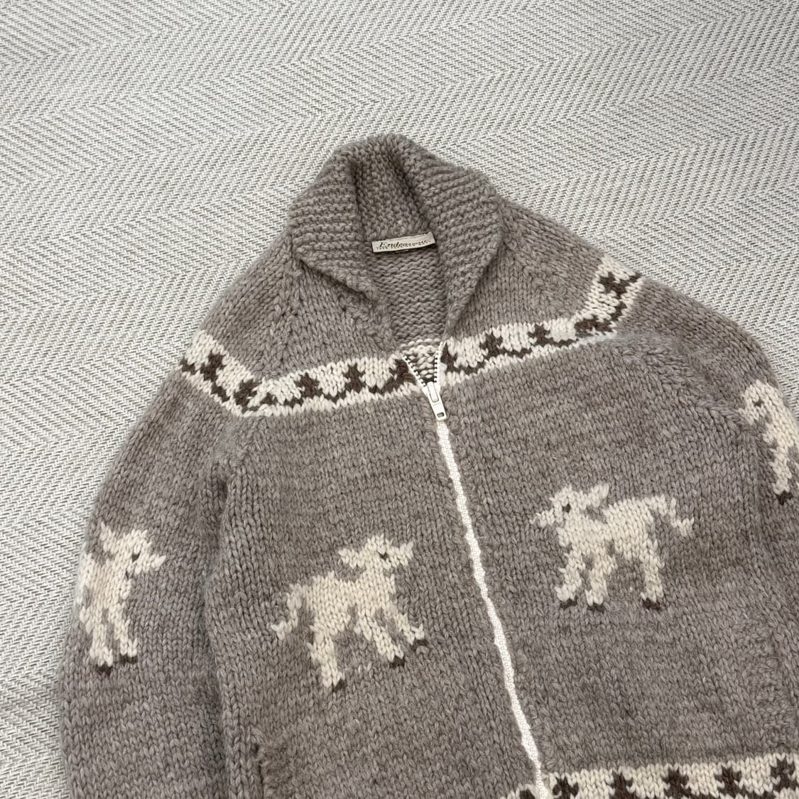 코위찬 니트 집업 r2367 상품이미지3