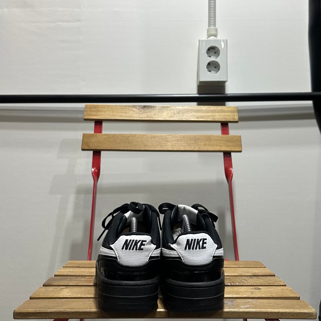 265) 나이키 운동화 남성 남자 신발 감마 포스 블랙 화이트 상품이미지4