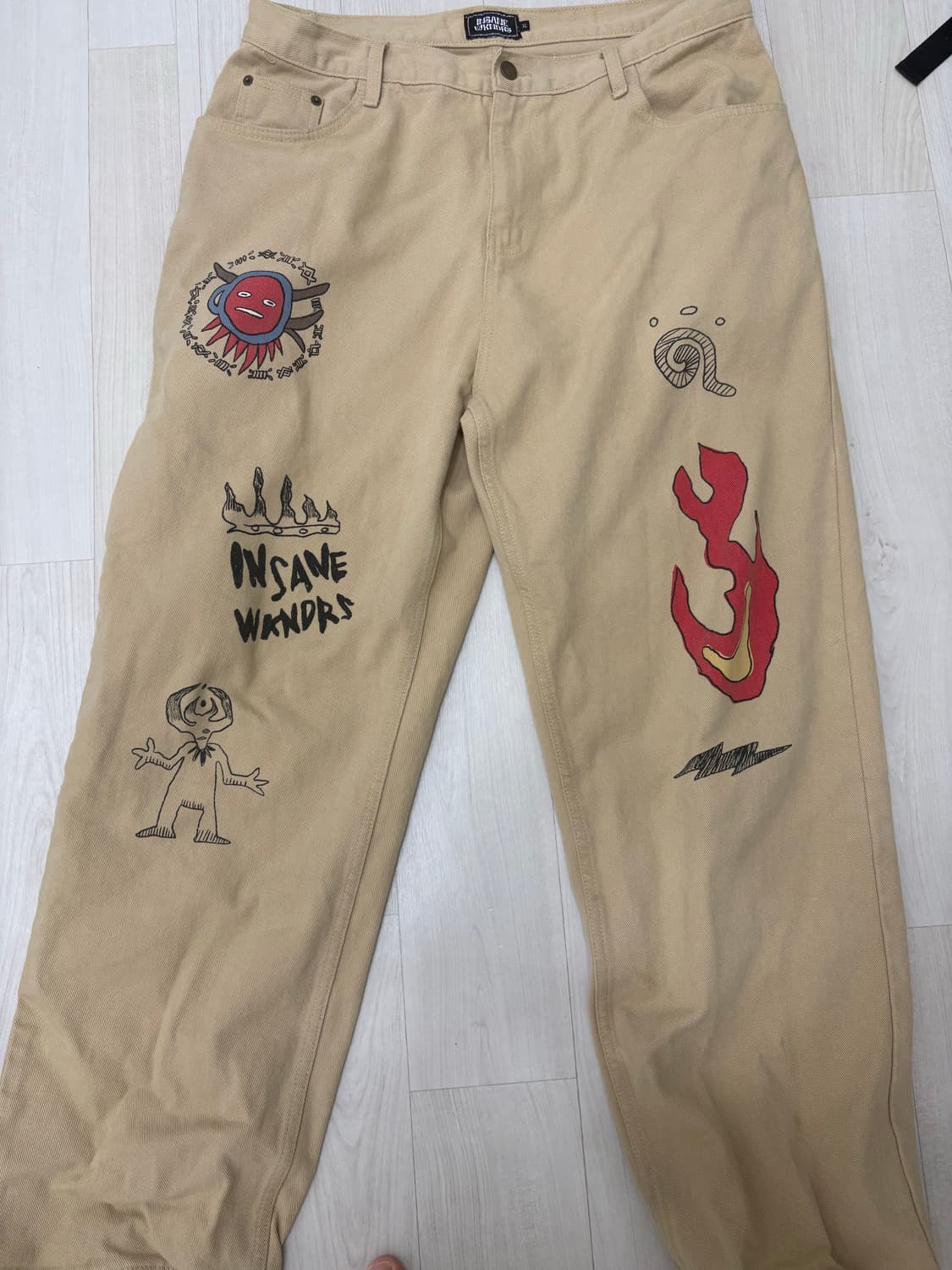 XL 인세인개러지 위캔더스 팬츠 팝니다 상품이미지1