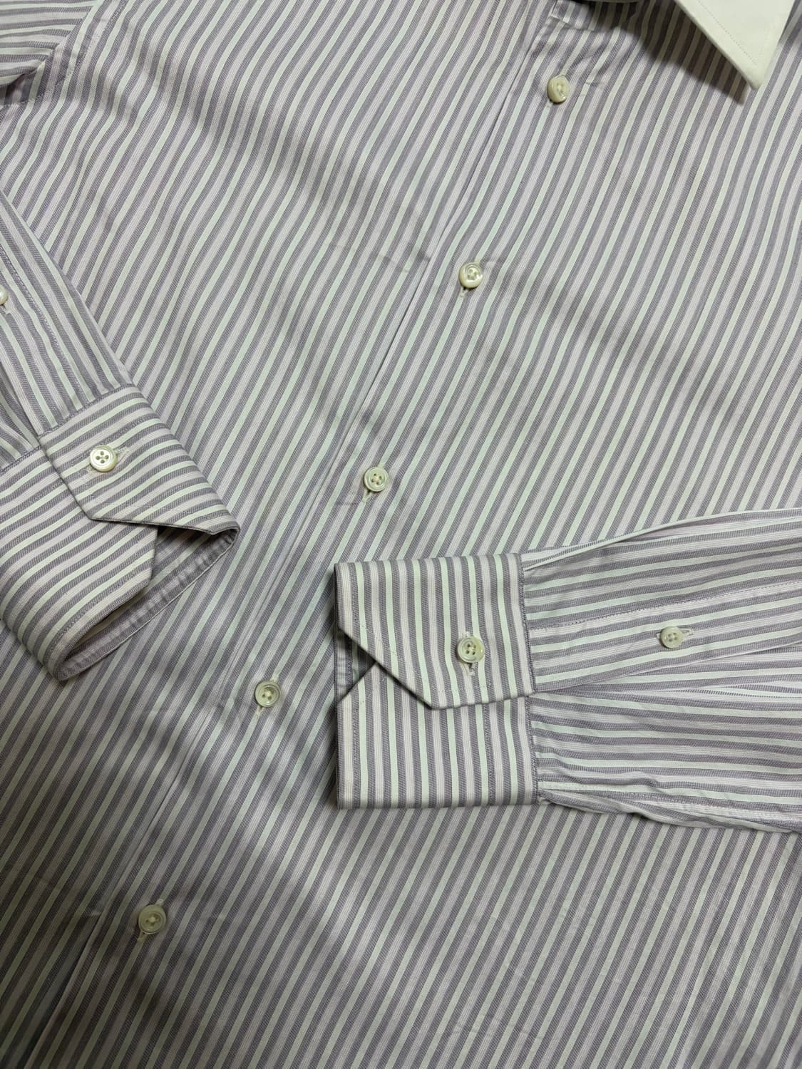 Ermenegildo Zegna 에르메네질도 제냐 스트라이프 드레스 셔츠 상품이미지5