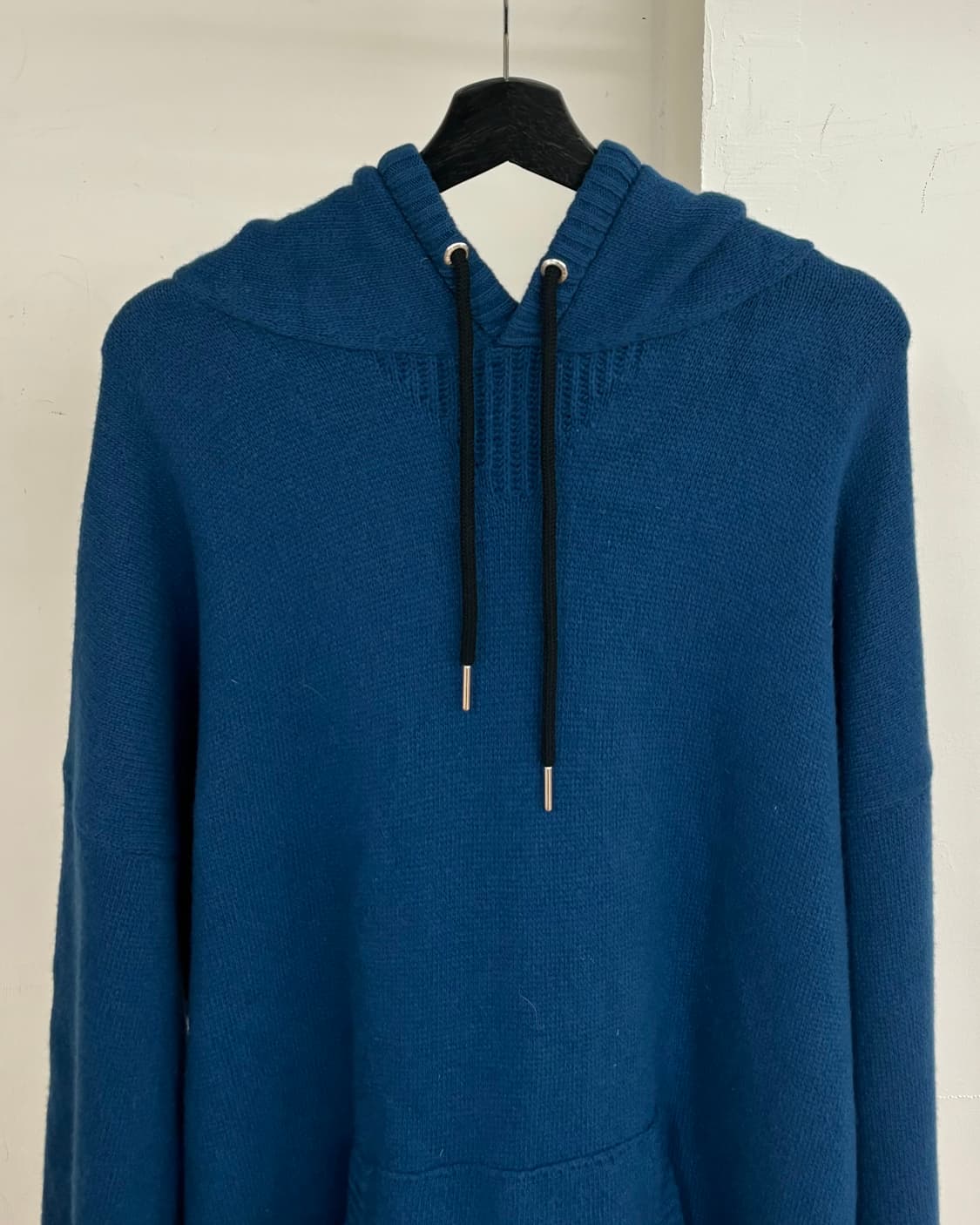 디젤 블루 니트 오버사이즈 후디 상품이미지2