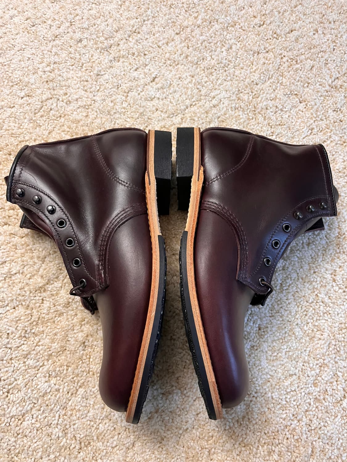 [미사용새상품] 레드윙 벡맨 9419 블랙 체리 9팩토리 세컨드 상품이미지3