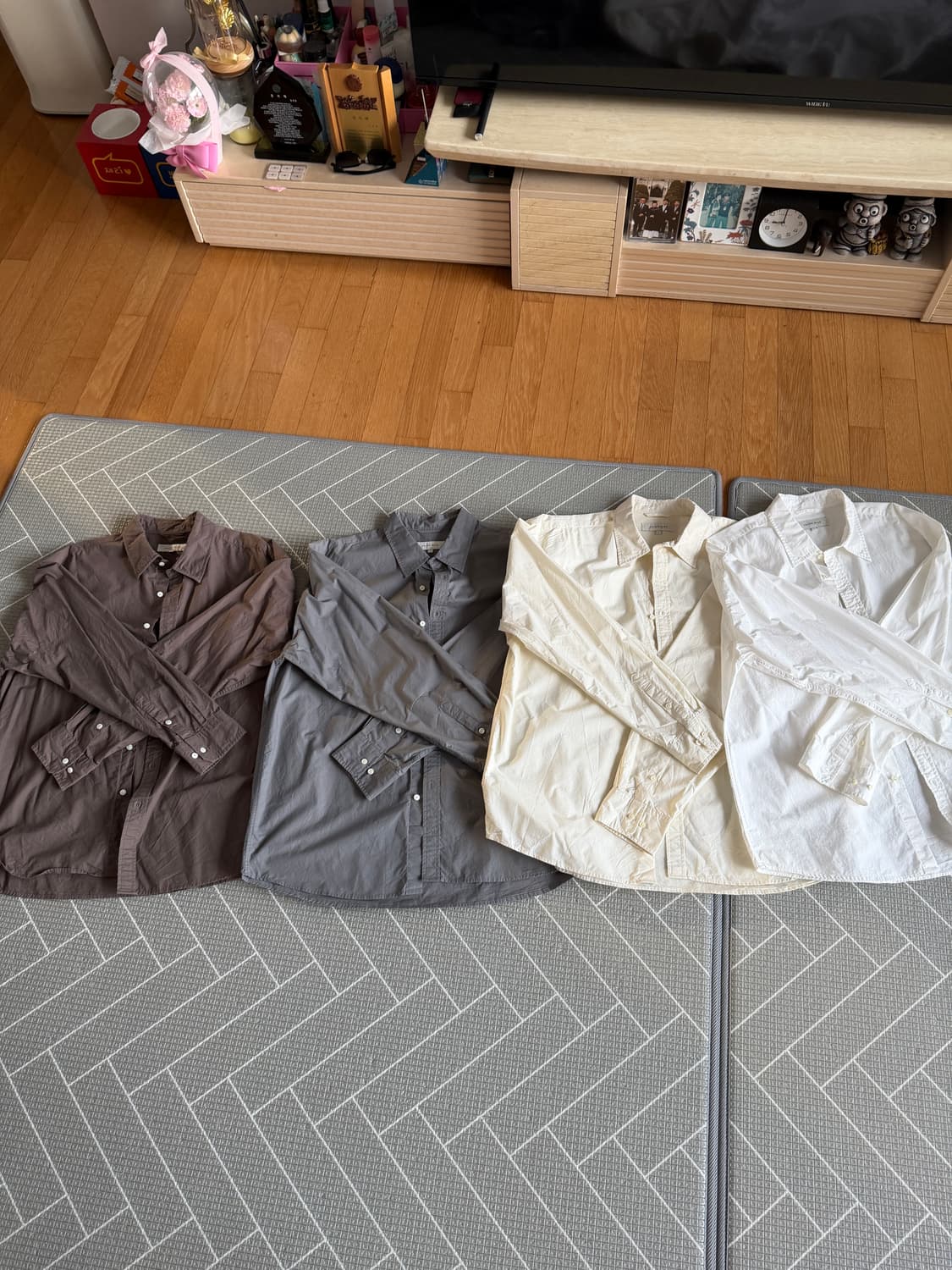 (일괄)유니온블루 런드리 셔츠 L 상품이미지1