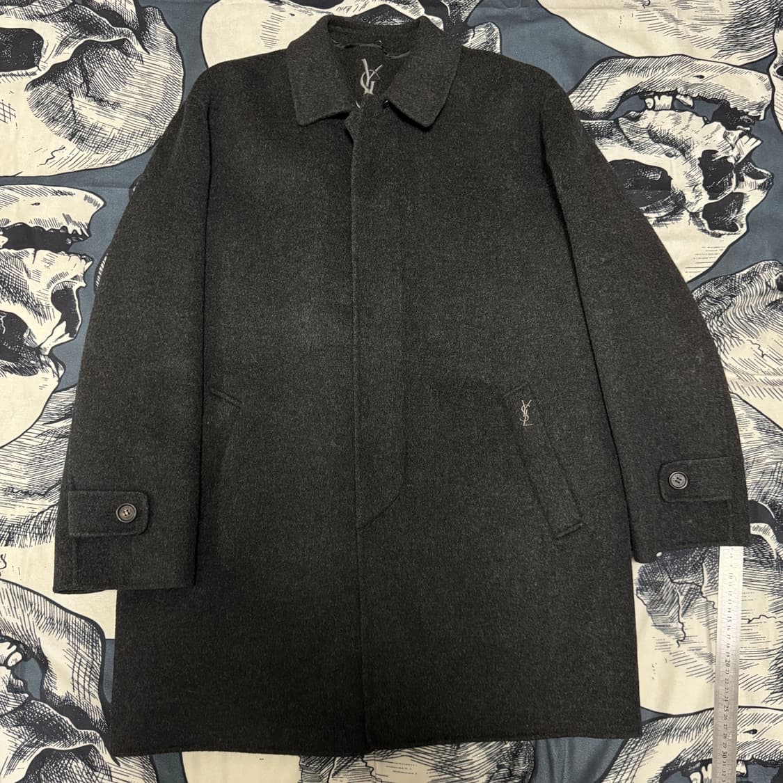 입생로랑 캐시미어 울코트 100 L사이즈  상품이미지1