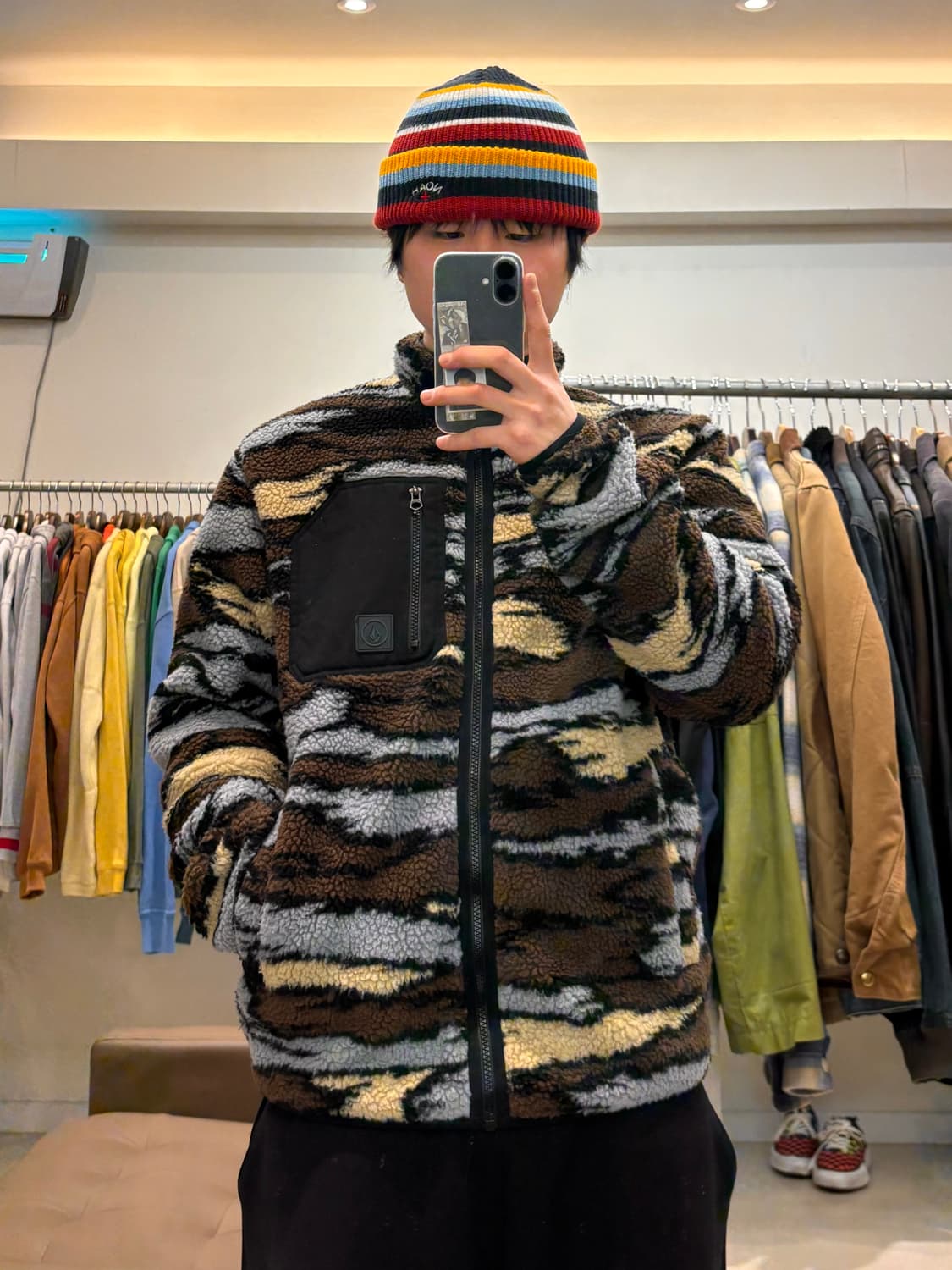 볼컴 플리스 집업 상품이미지9