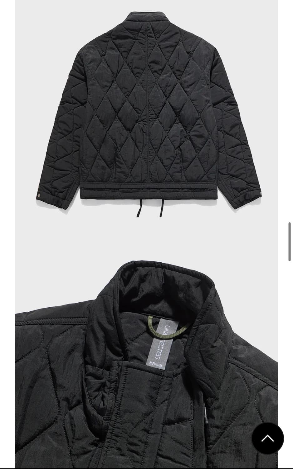 언어펙티드 퀄팅자켓 상품이미지4