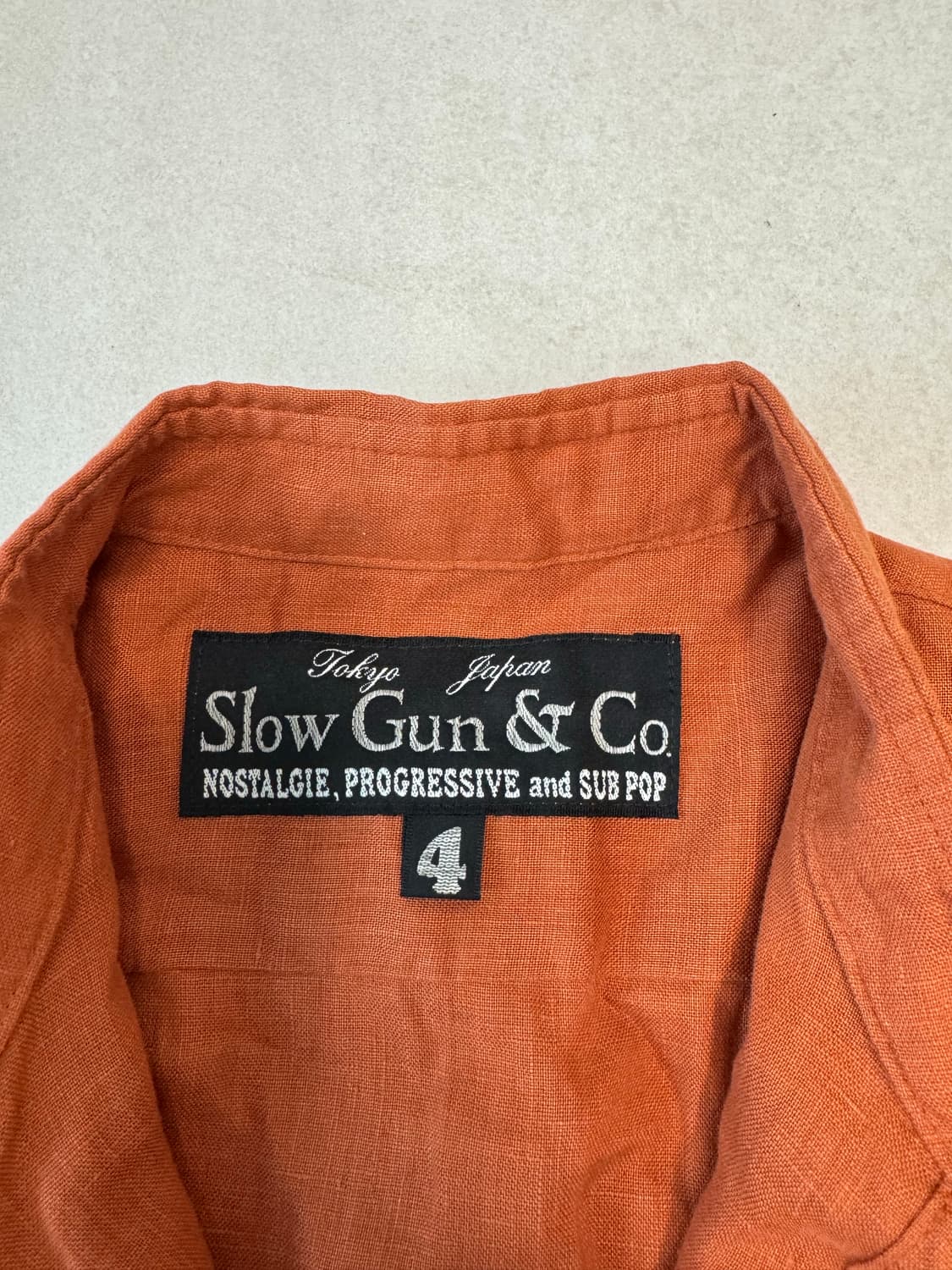 일본 Slow Gun 슬로우건 셔츠 상품이미지2