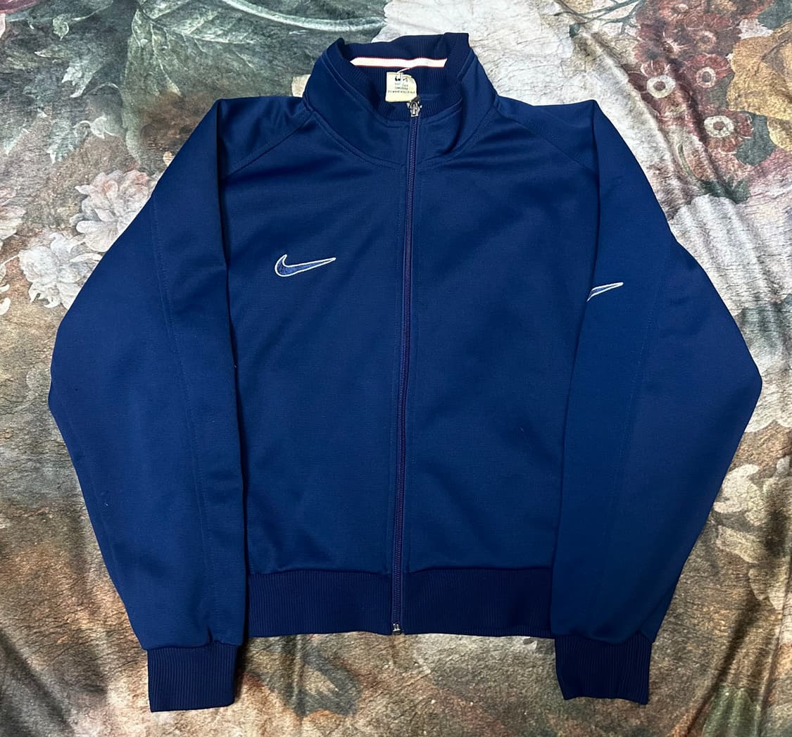 나이키 빈티지 올드스쿨 일본판 네이비트랙탑져지 L 상품이미지1