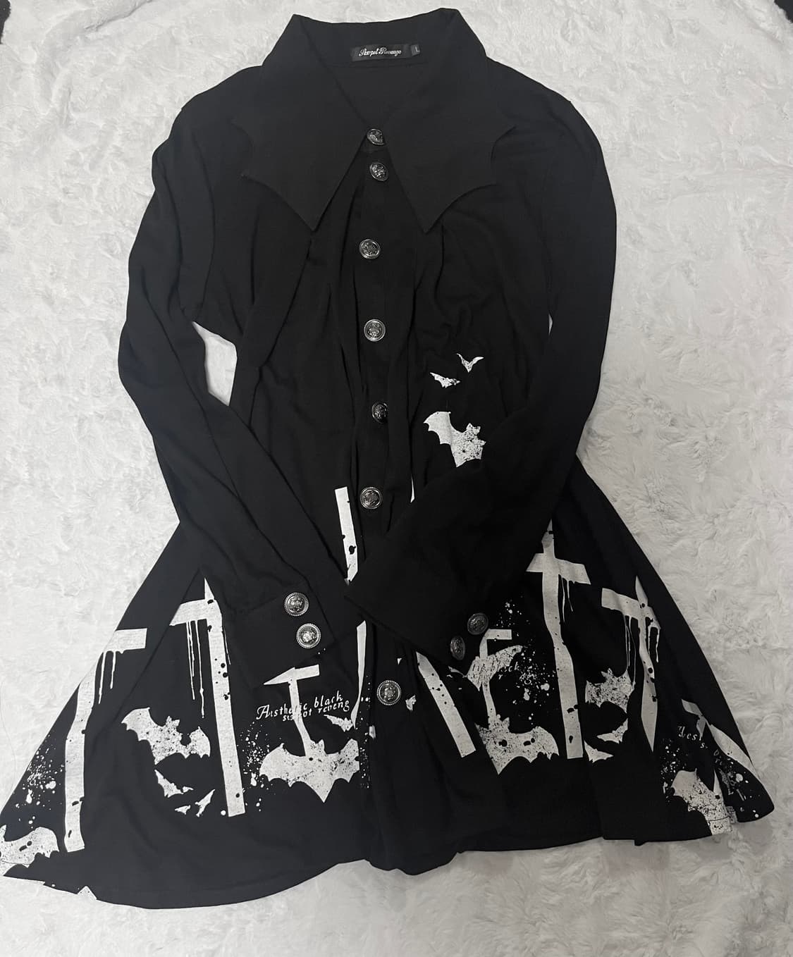 sexpot revenge 고딕 고스펑크 십자가 원피스 고스로리 상품이미지3