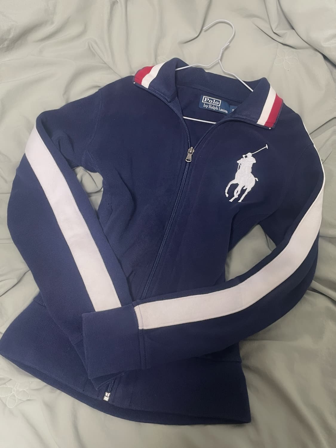 폴로 랄프로렌 빅포니 네이비 집업 s 상품이미지1