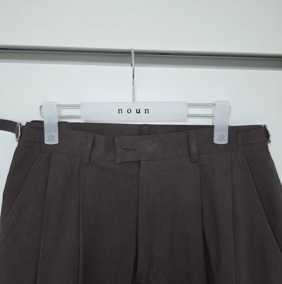 노운 / 와이드 치노 팬츠 / 브라운 / 1 상품이미지3