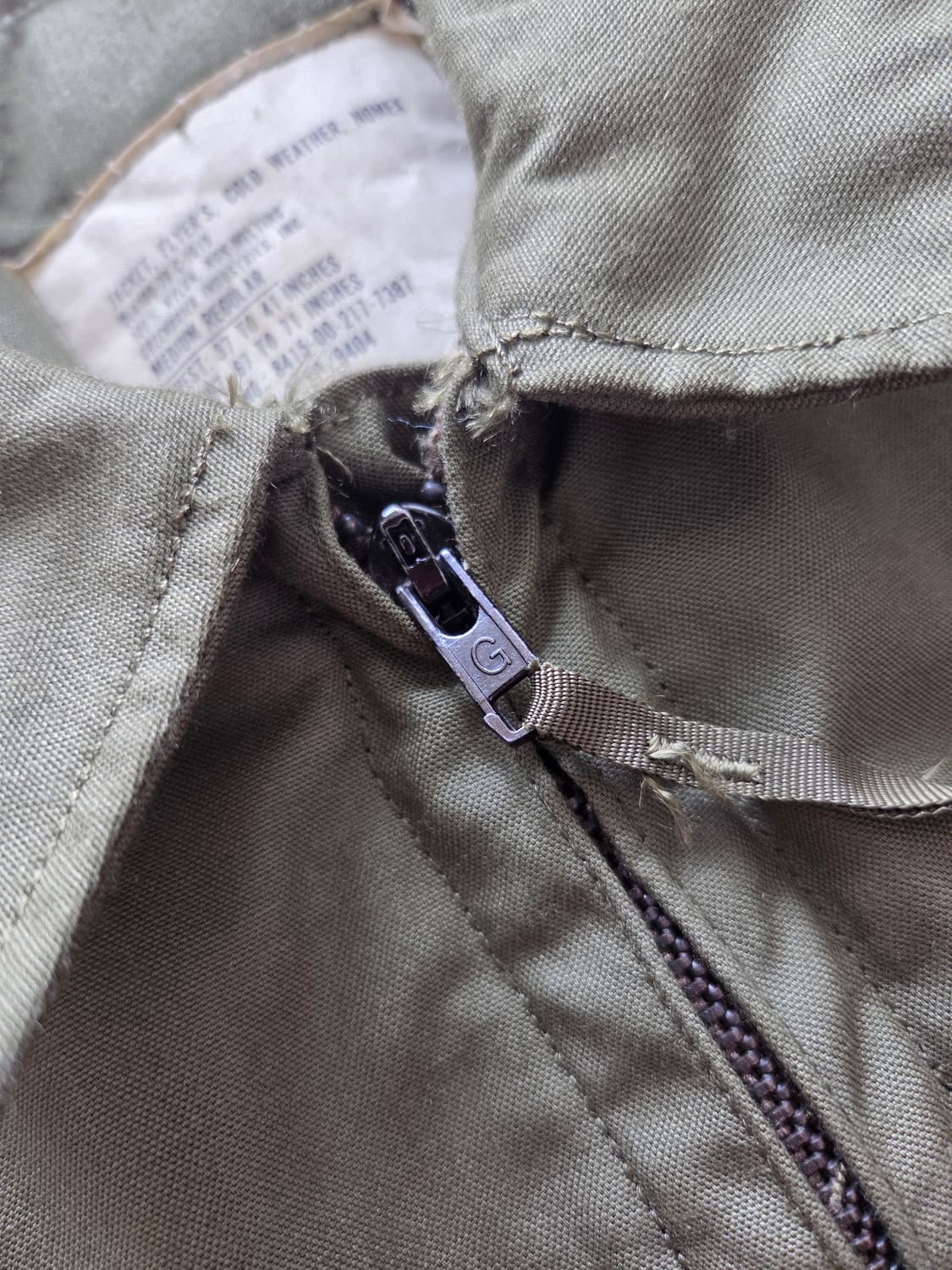 1978 OG CVC 탱커 자켓 플라이어 M-R 상품이미지4