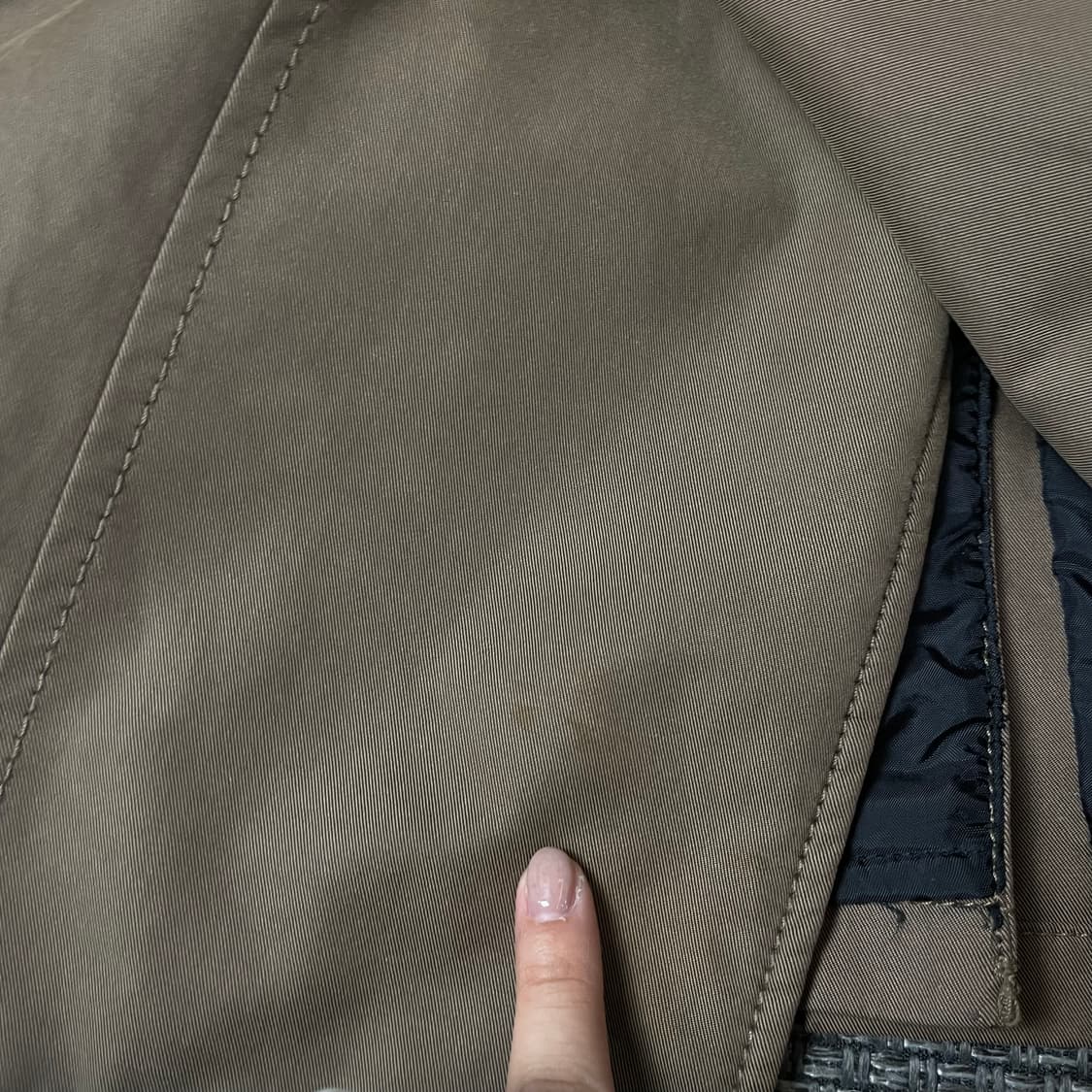 휴고보스 브라운 더블 트렌치 코트 상품이미지8