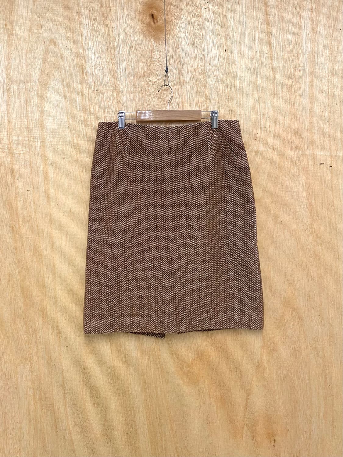 ZUCCA herringbone check skirt 주카 헤링본 스커트 상품이미지2