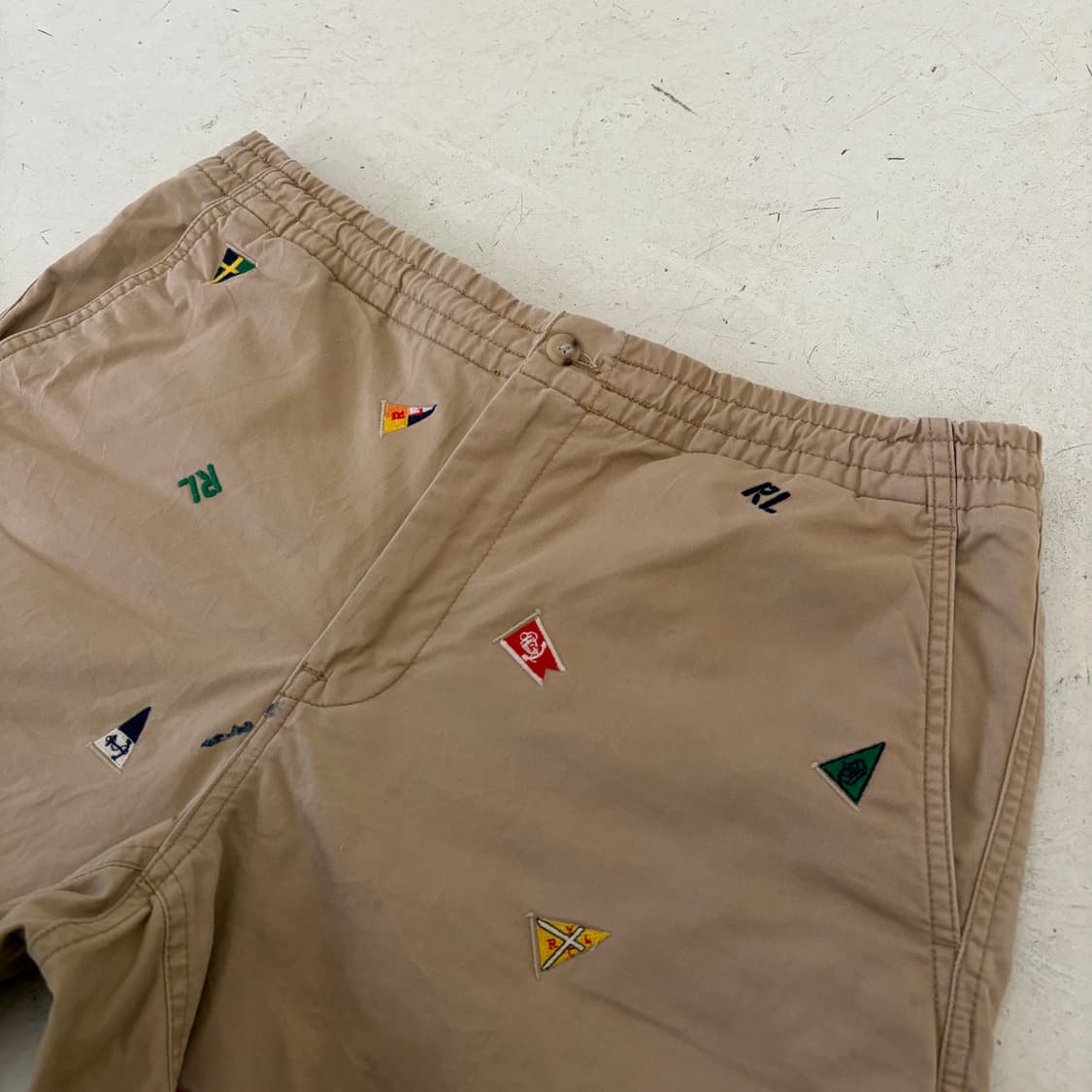 폴로 랄프로렌 자수 치노 반바지 M 상품이미지2