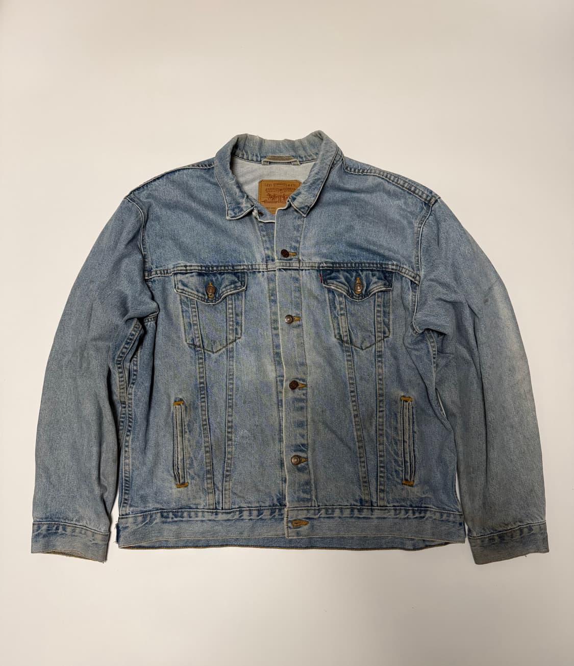 90s 리바리스 트러커 데님 자켓 상품이미지1