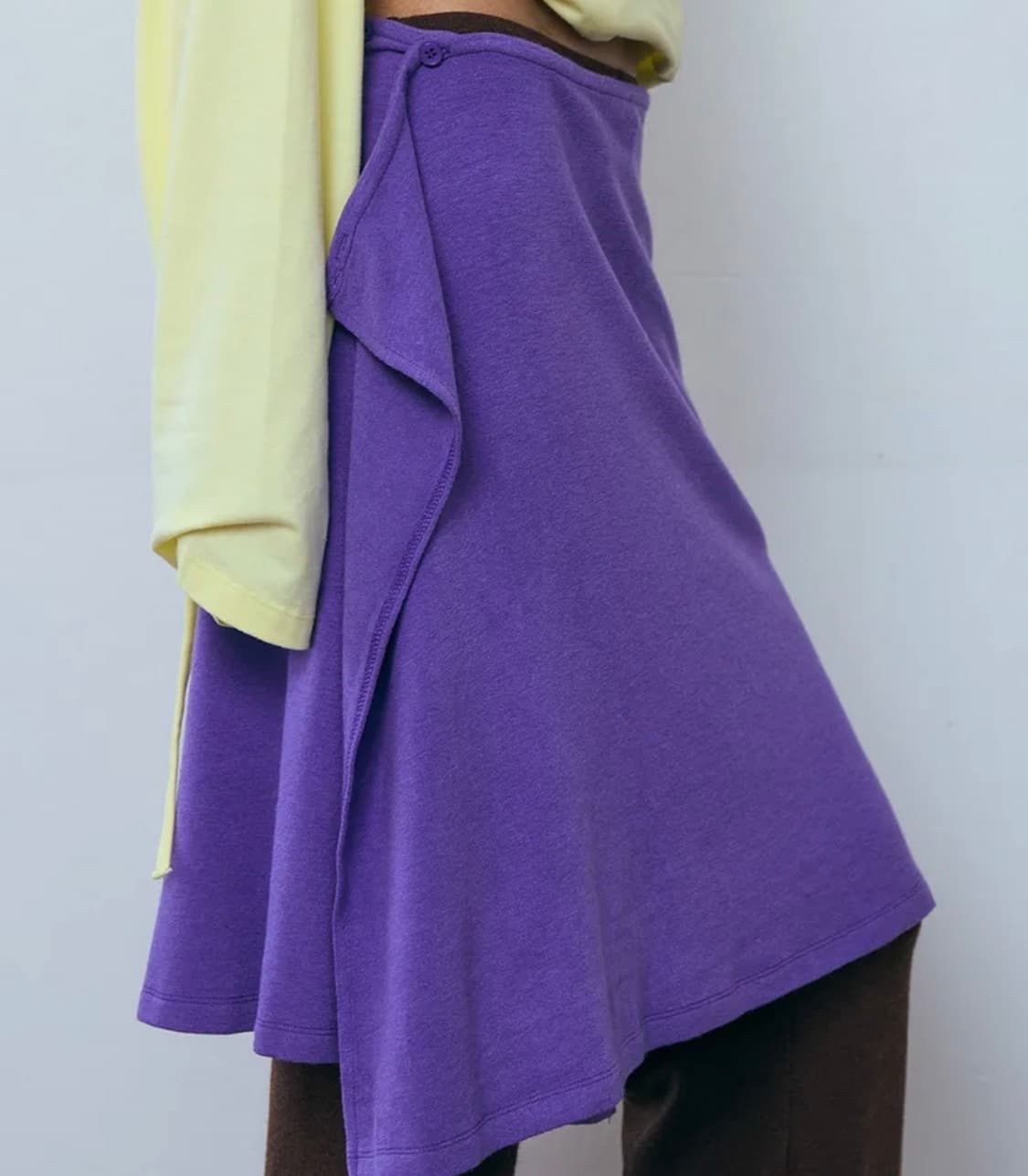 파이시스 미디스커트 퍼플 상품이미지1