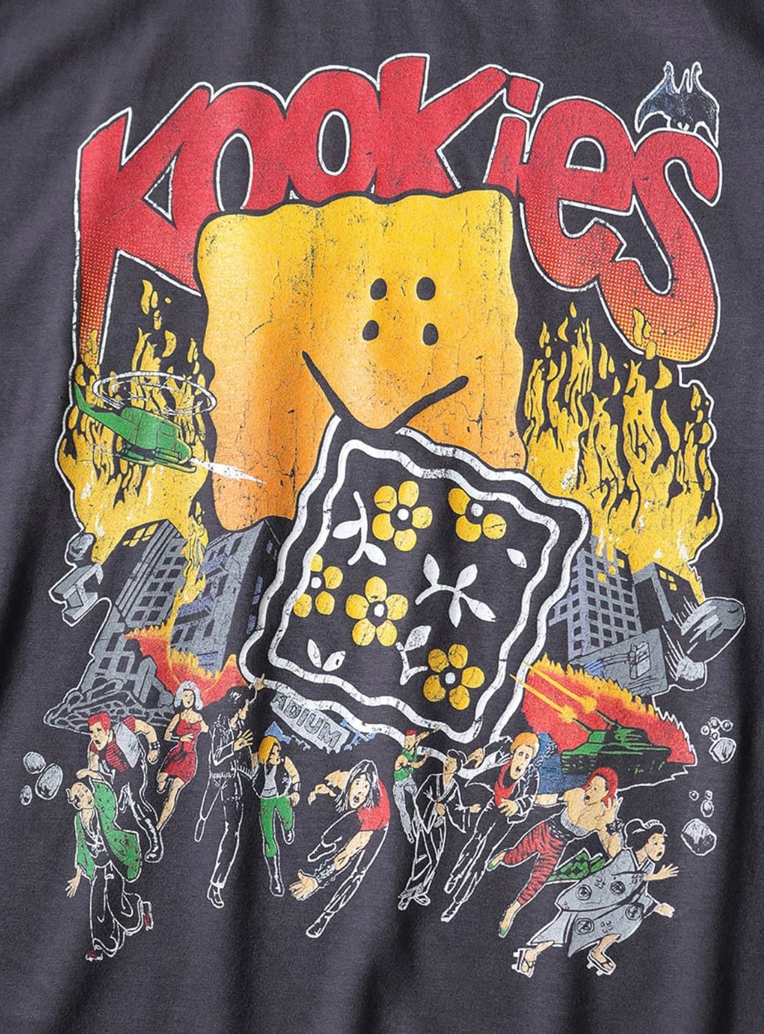 [S/미개봉새상품] kapital 캐피탈 20 쿠키몬스터 크루 티셔츠 잉 상품이미지3