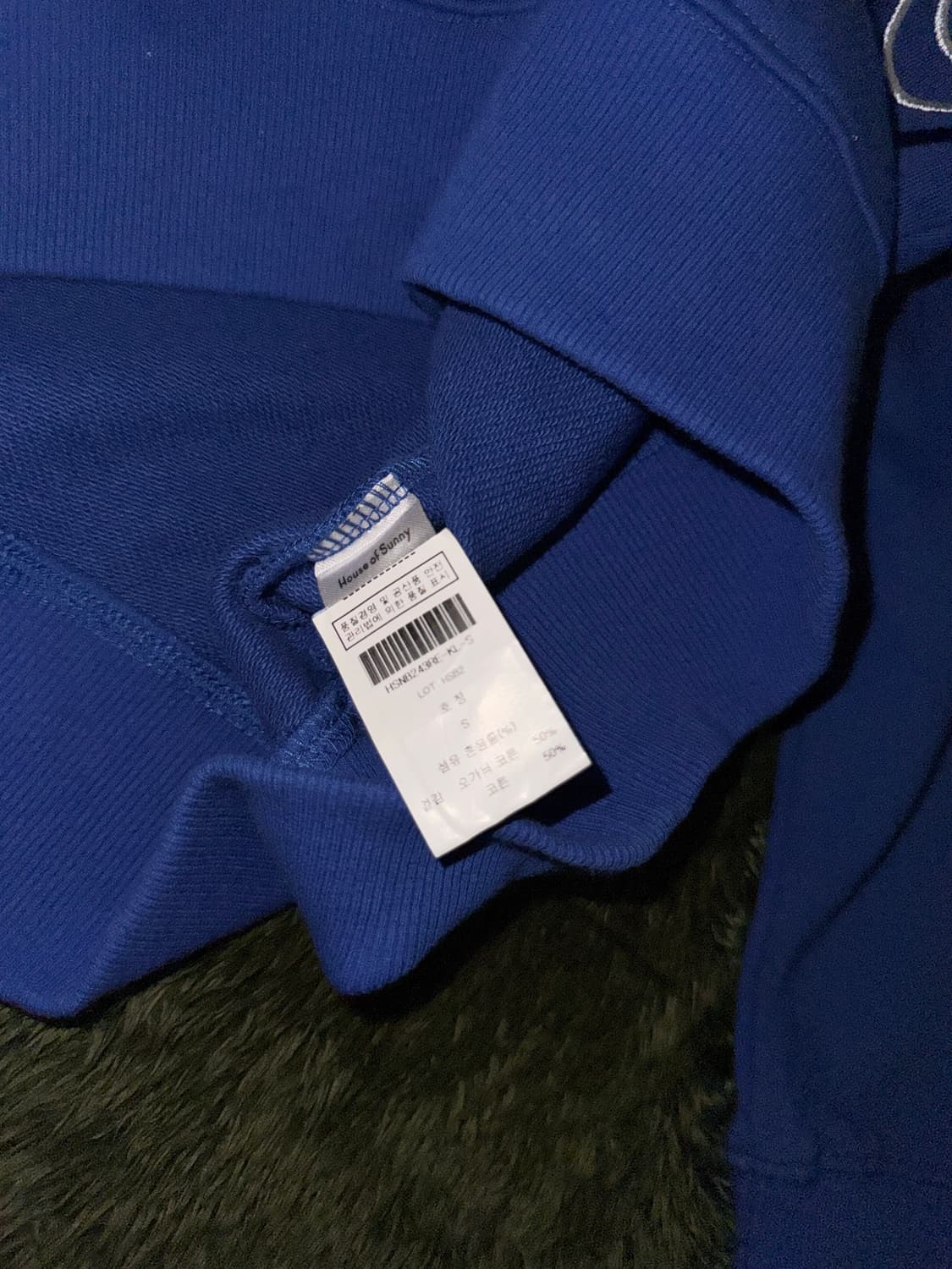 [S] House of Sunny 하우스 오브 써니 자수 로고 스웻 셔츠 상품이미지7