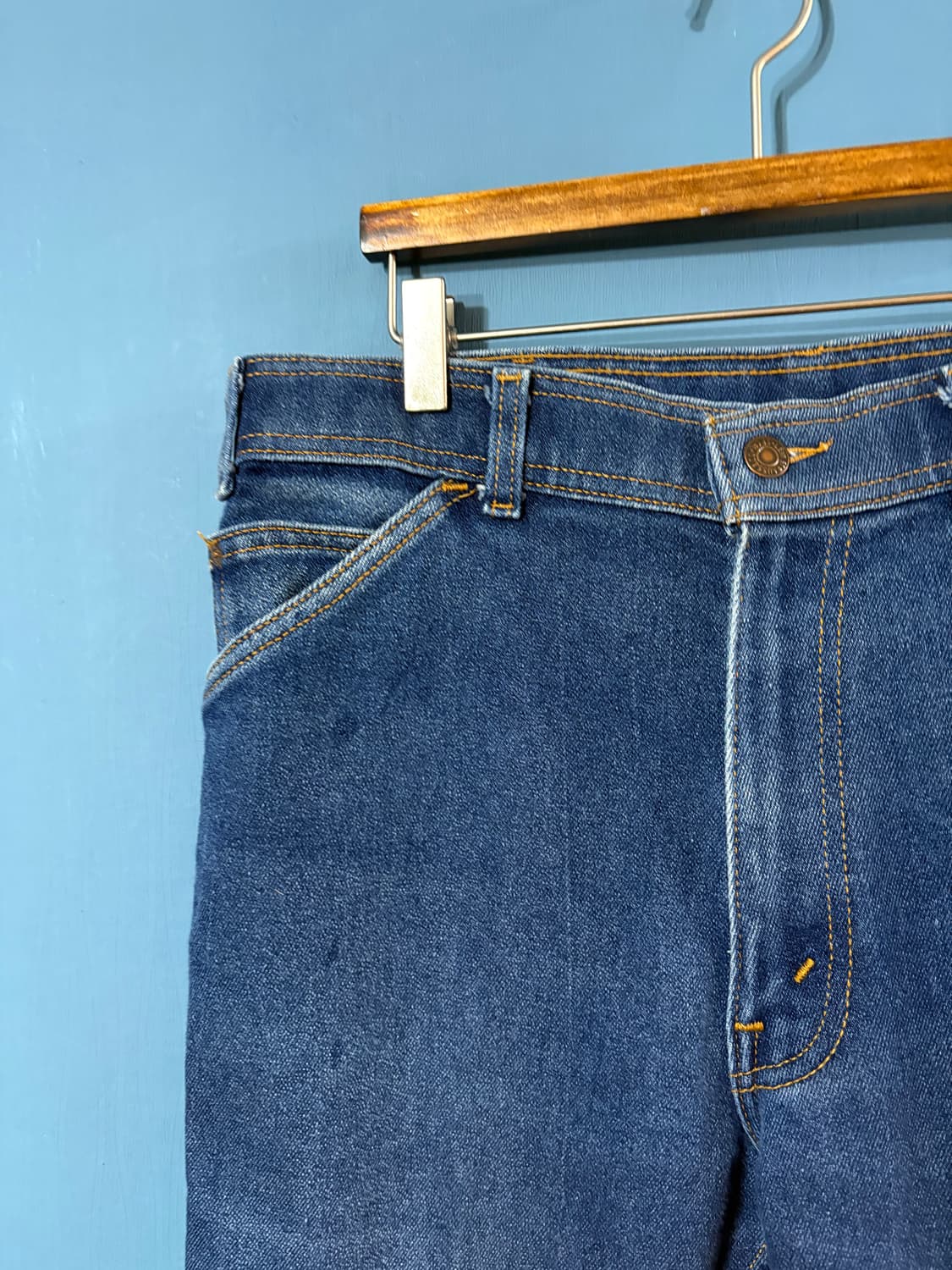 80’s Levis Action jeans Orange tab Denim 상품이미지3