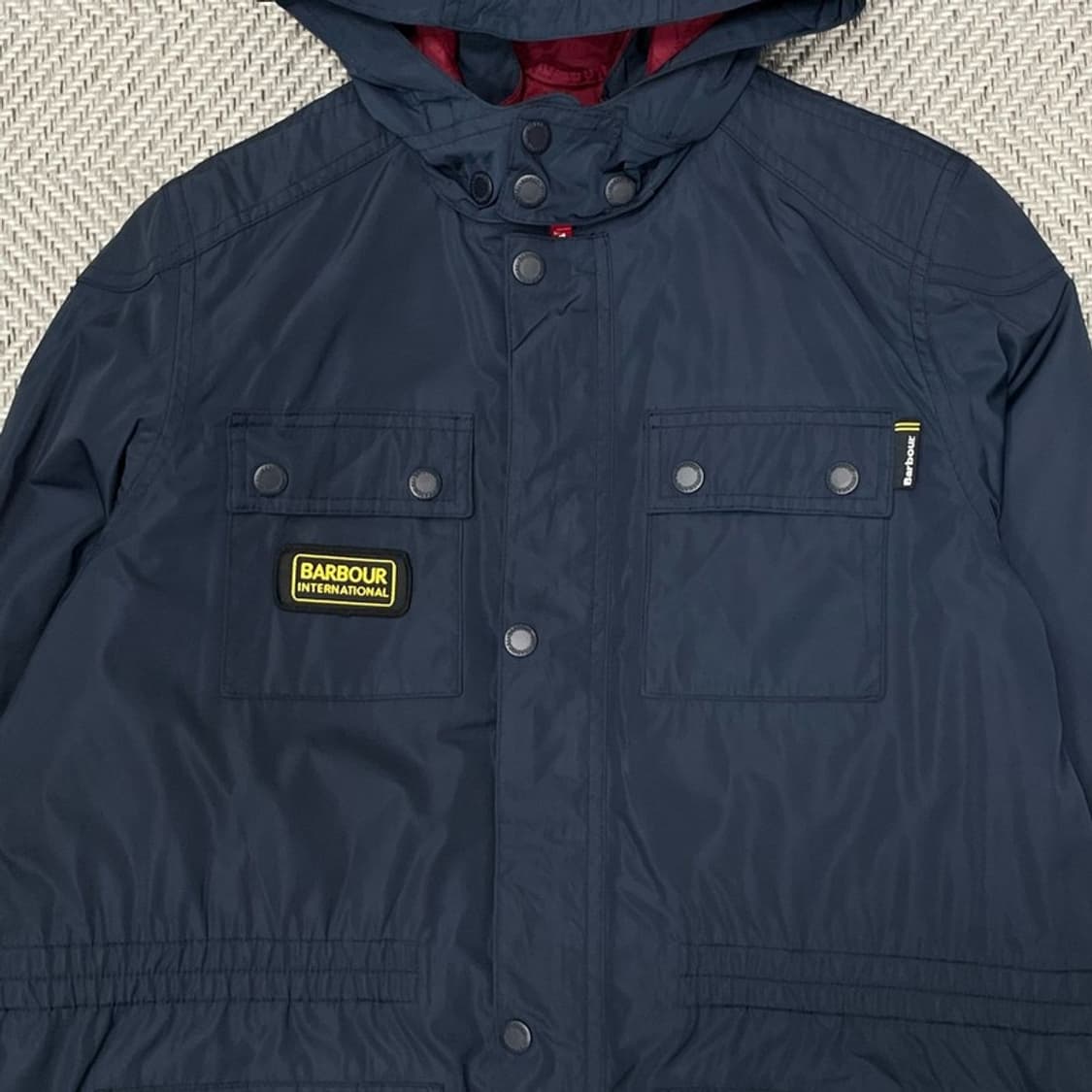 바버 나일론 후드 자켓 v0451 상품이미지4