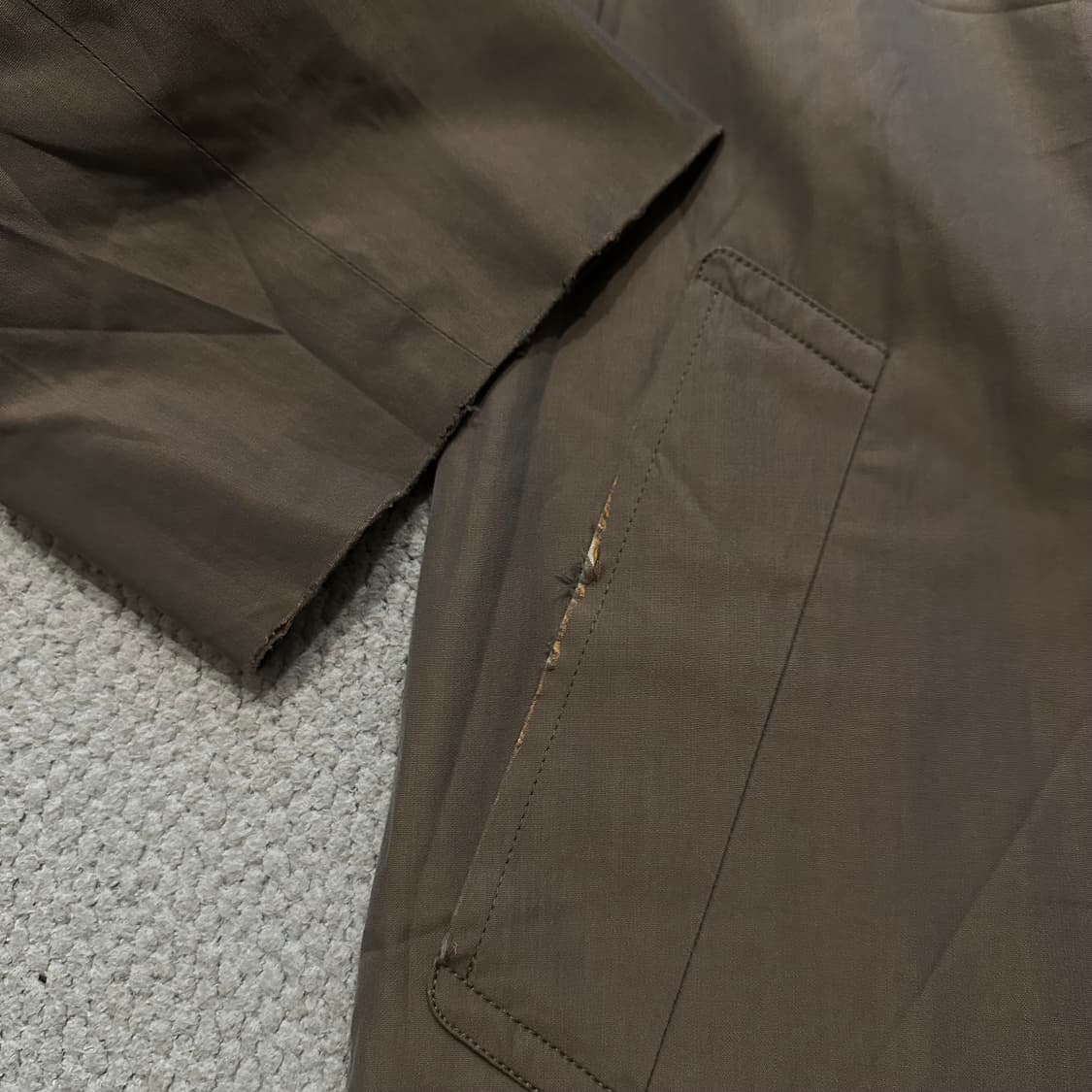 랑방 (Lanvin) 빈티지 트렌츠코트 상품이미지5