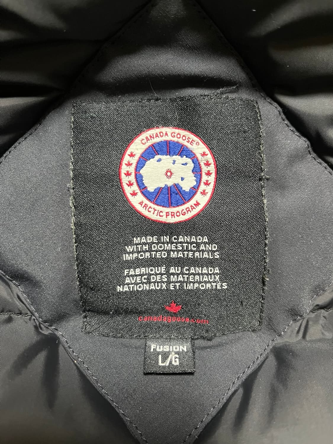 정품 백화점 캐나다구스 랭포드 파카 패딩 라쿤털 다운 상품이미지5