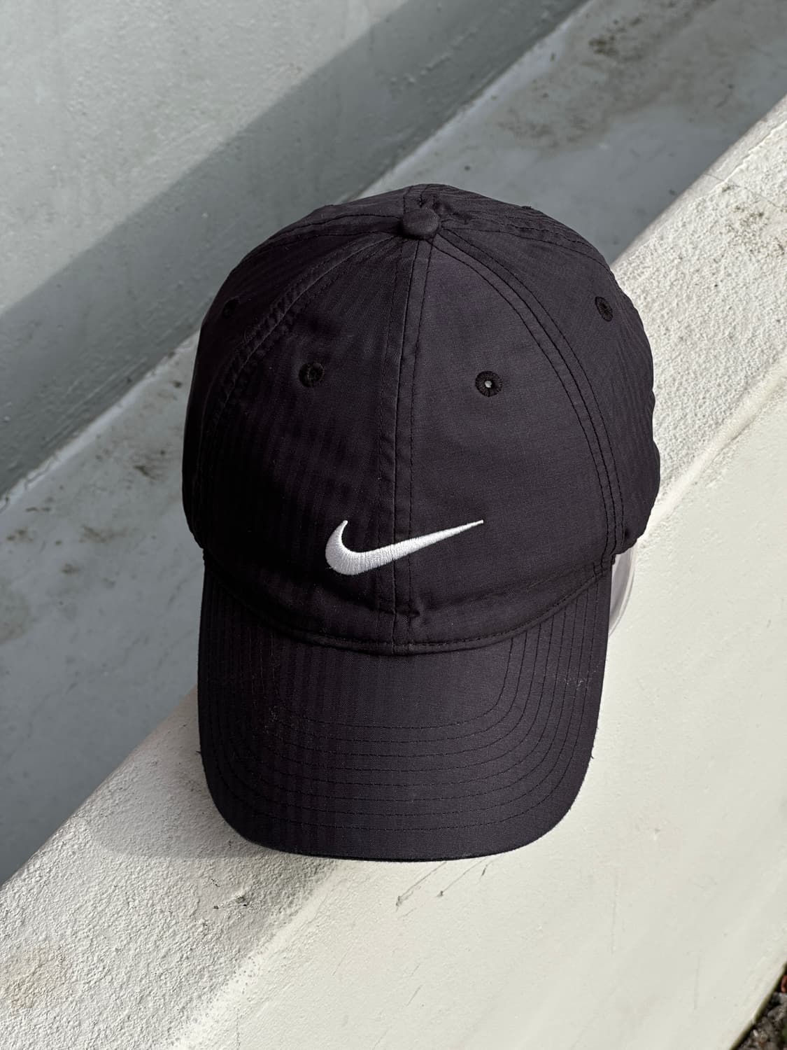 [F] 나이키 로고 레거시91 블랙 볼캡 모자 상품이미지1