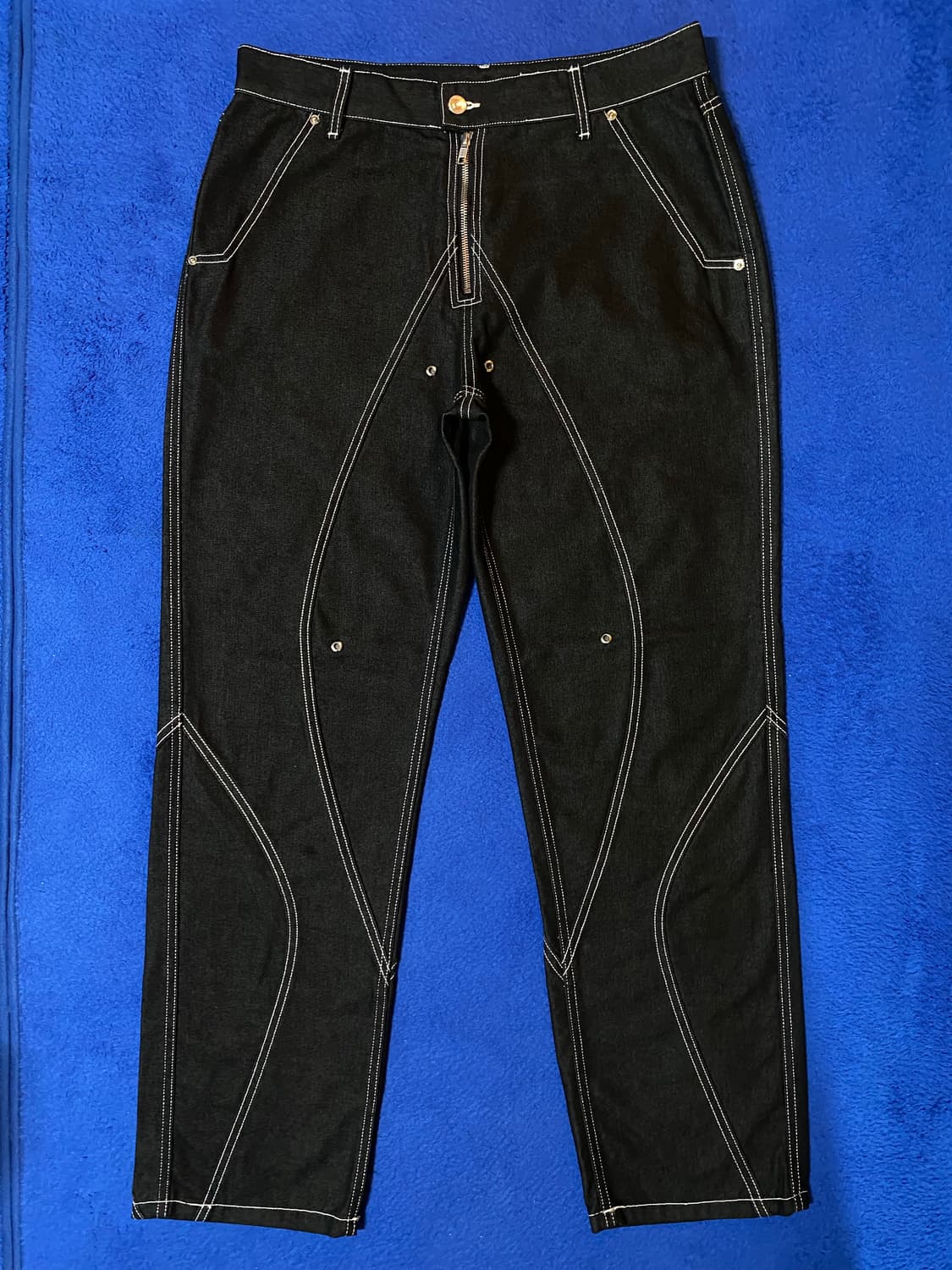 51Percent 터널 라이닝 바지 흑청 L 상품이미지1