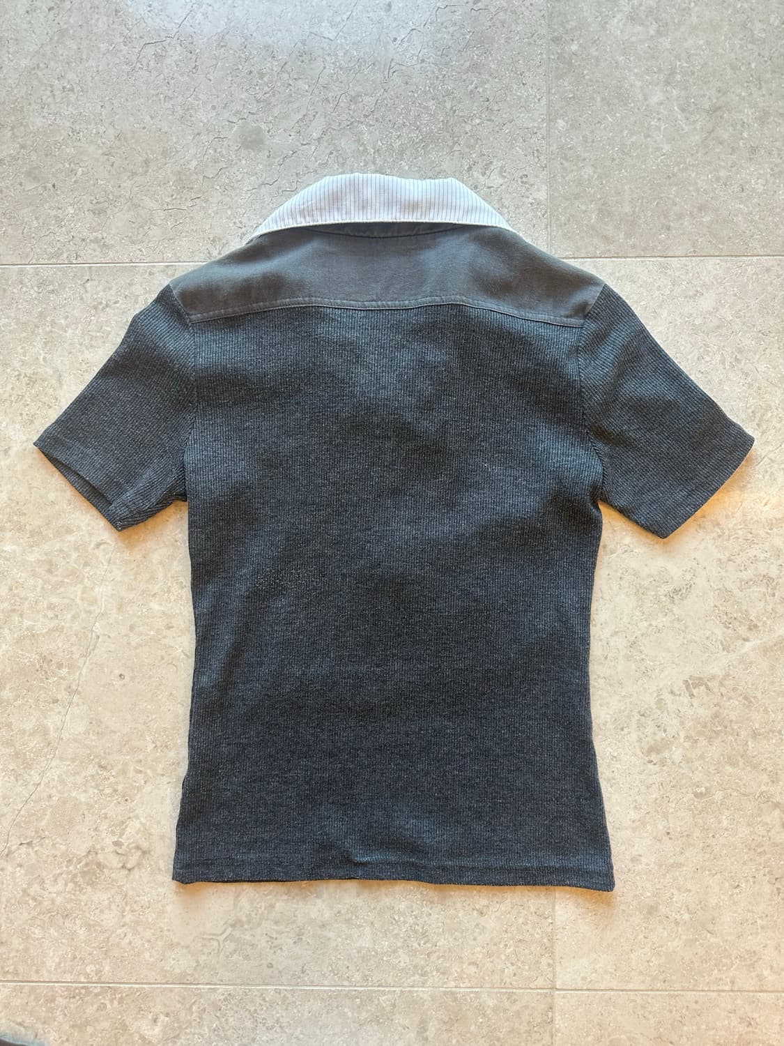 긱시크 빈티지 반팔 카라티 상품이미지3