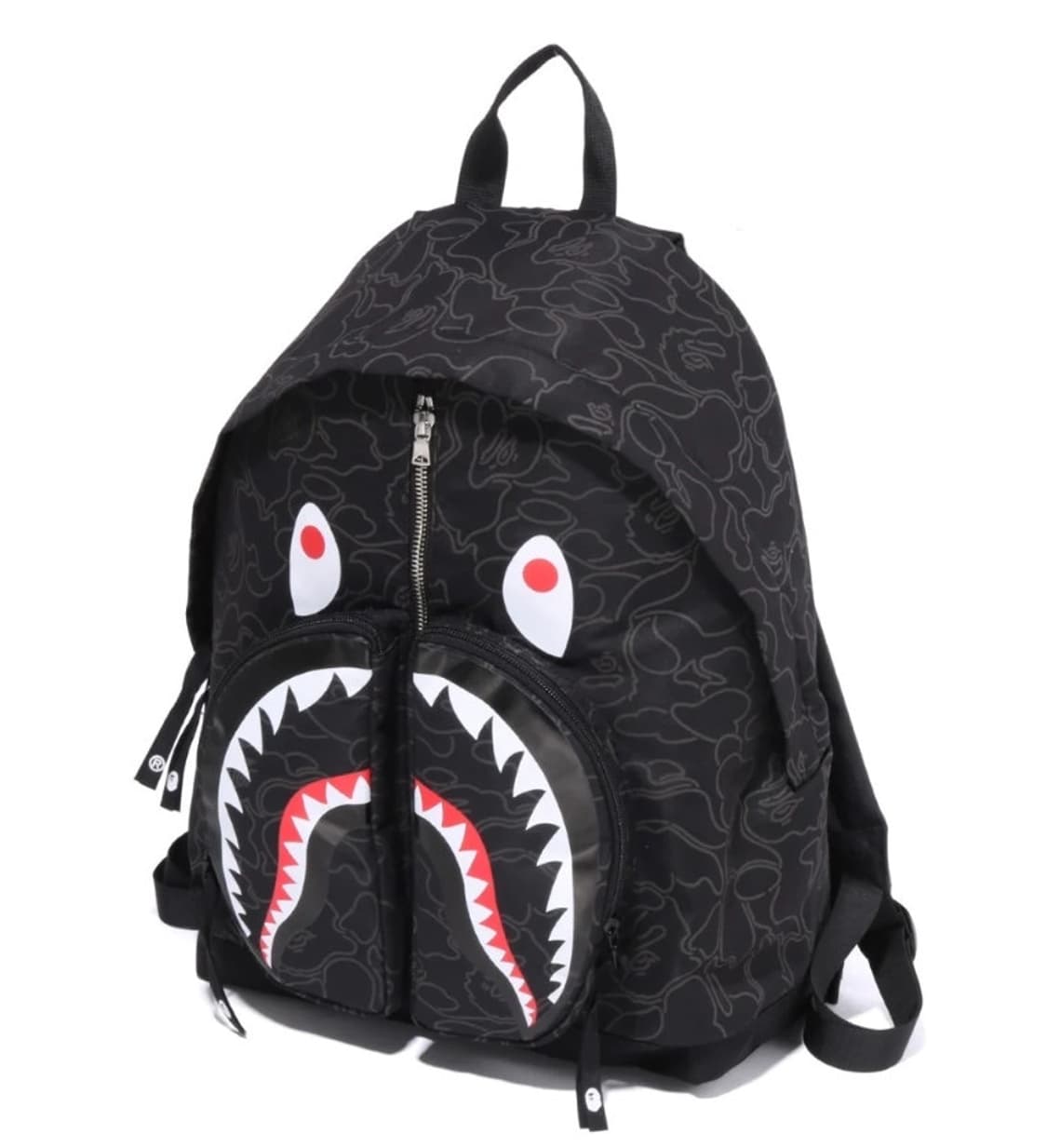 Bape 베이프 샤크 카모 백팩 가방 상품이미지9