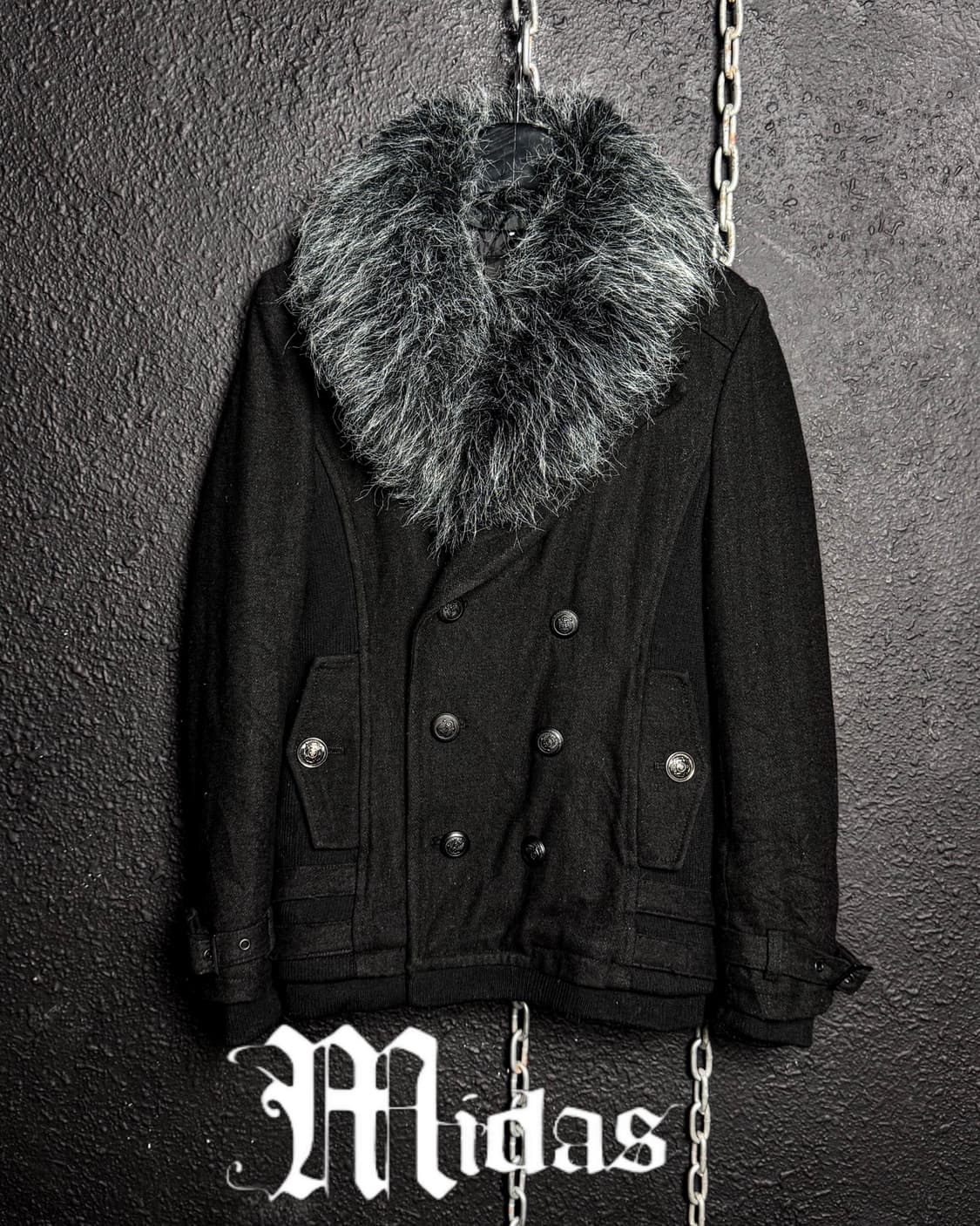 MIDAS - Fur Collar double button Jacket  상품이미지6
