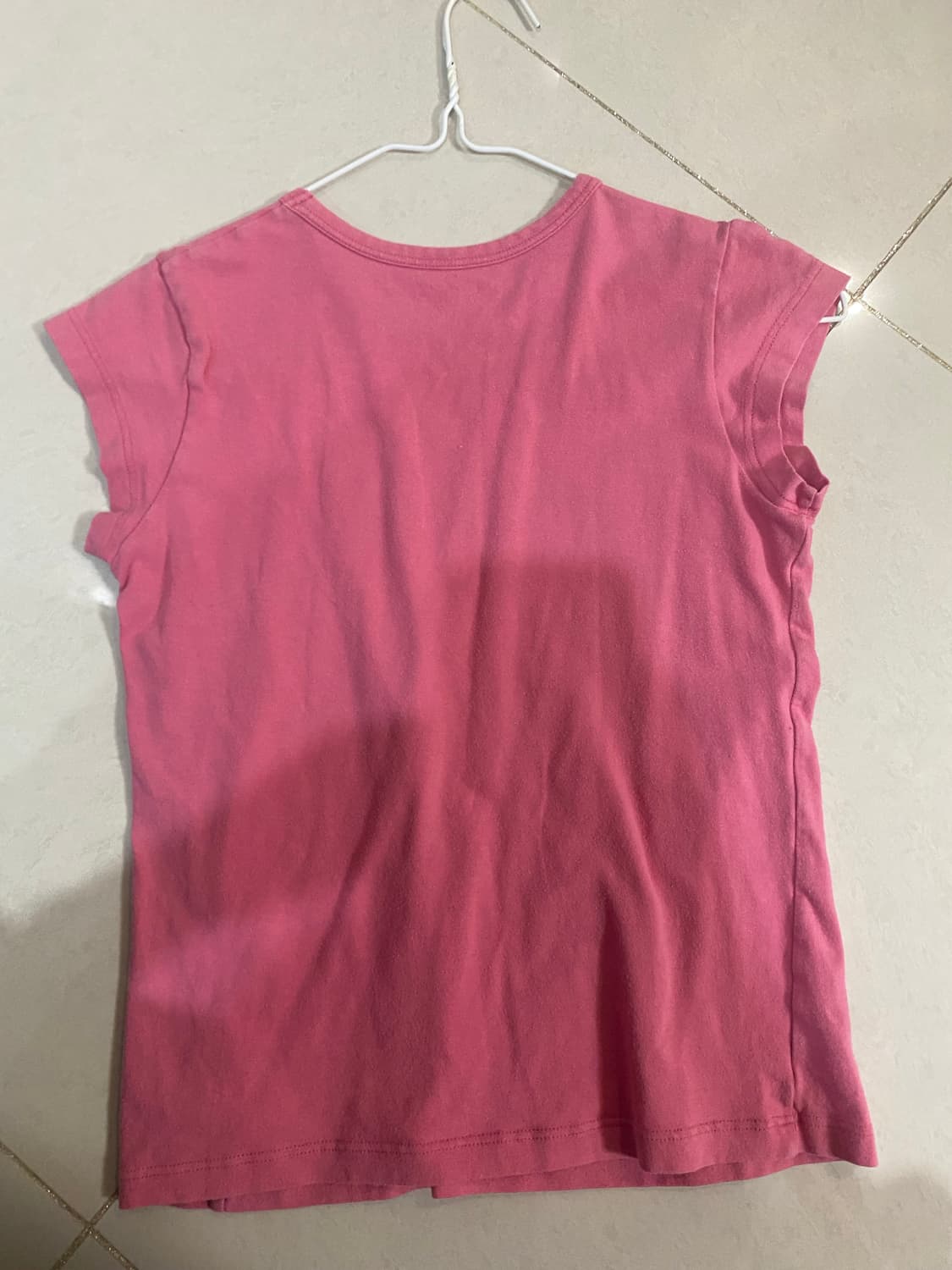 PUMA pink logo short-sleeve T-shirt 상품이미지2