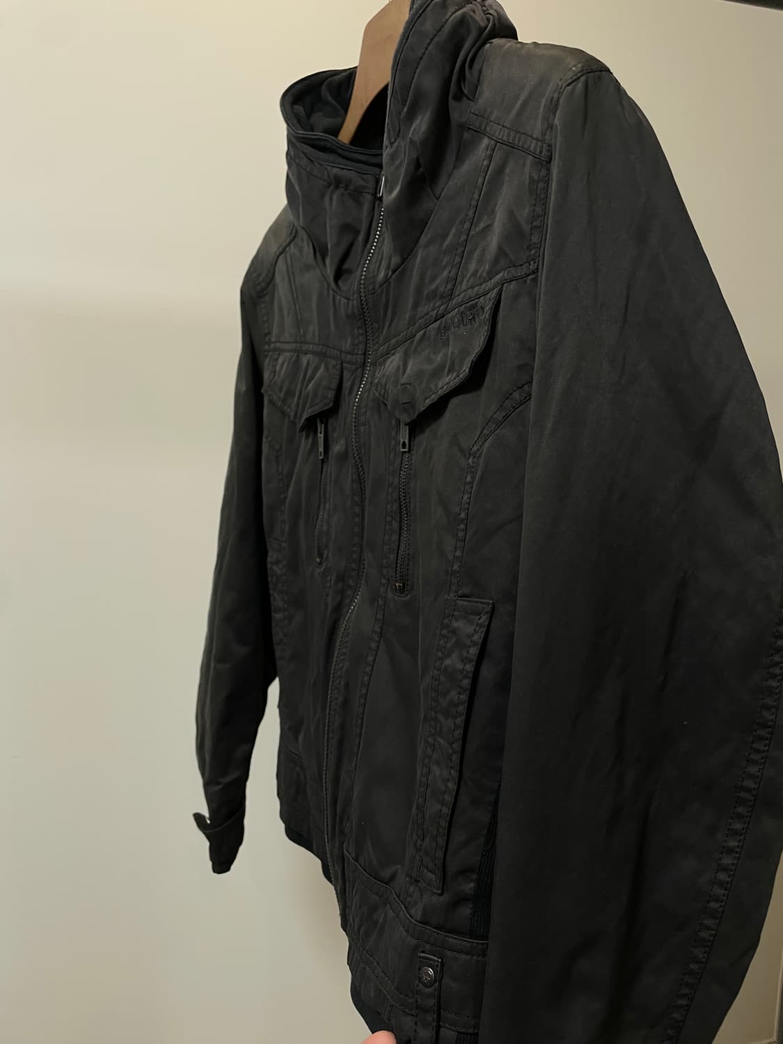 (XL) Buckaroo 버커루 하이넥 락시크 블루종 자켓 상품이미지2
